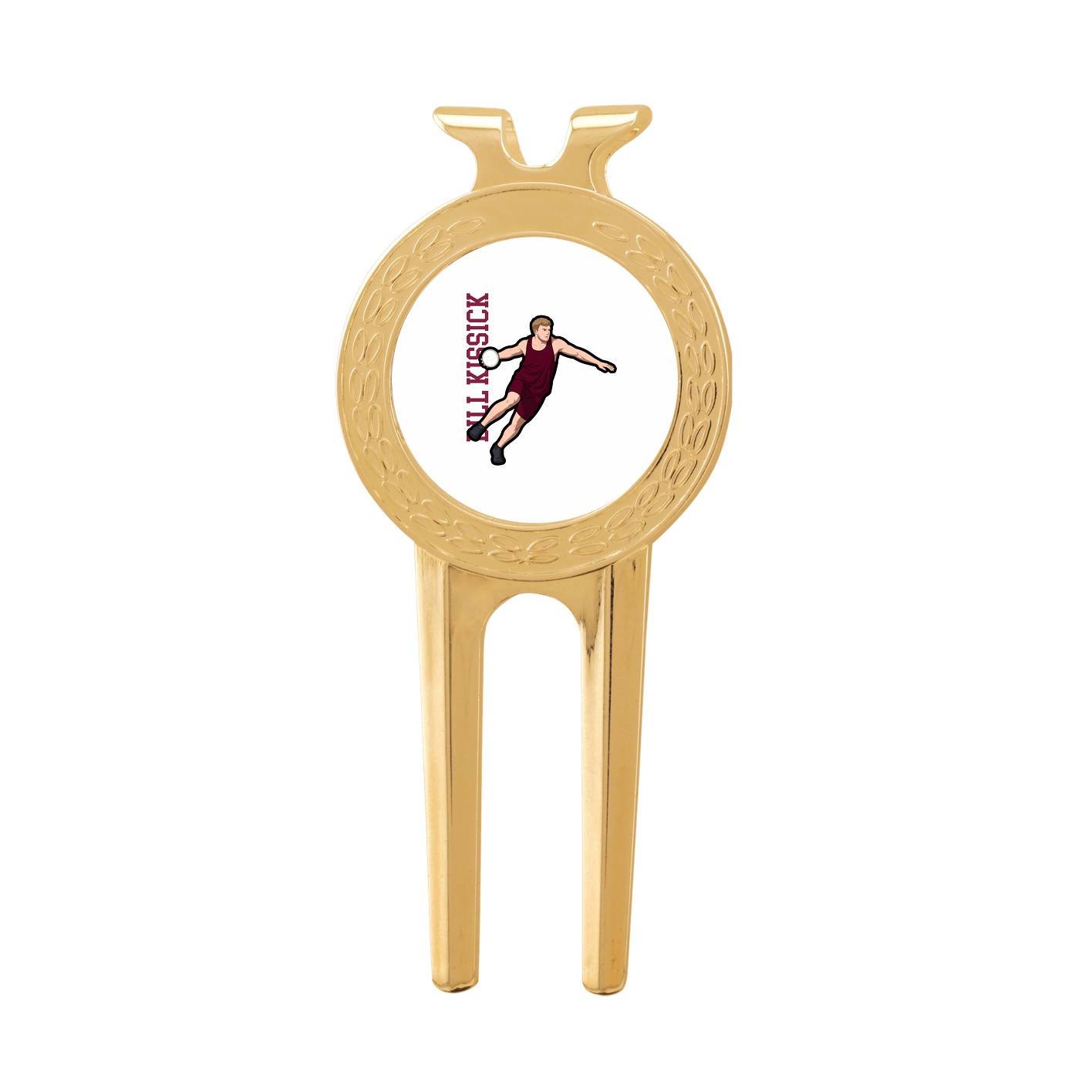 Divot Tool with Ball Marker — Name Vertical in Classic