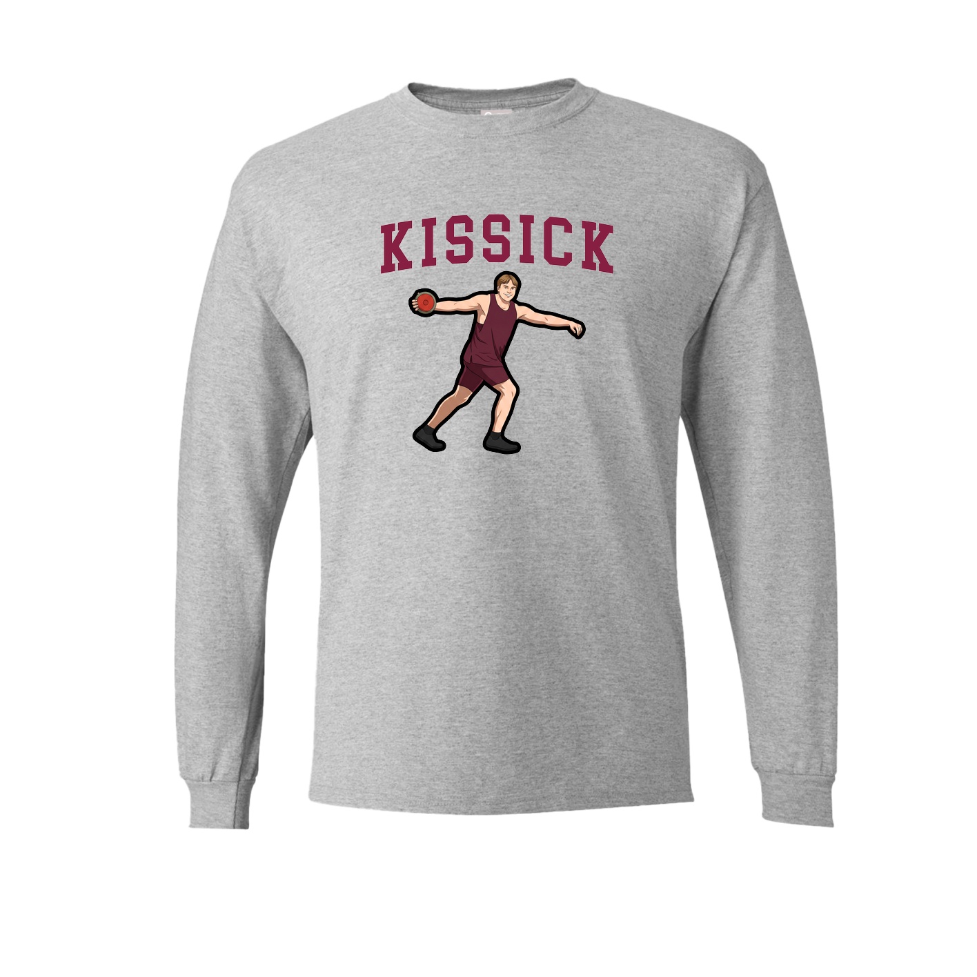 Long Sleeve Tee — Shirsey in Grey