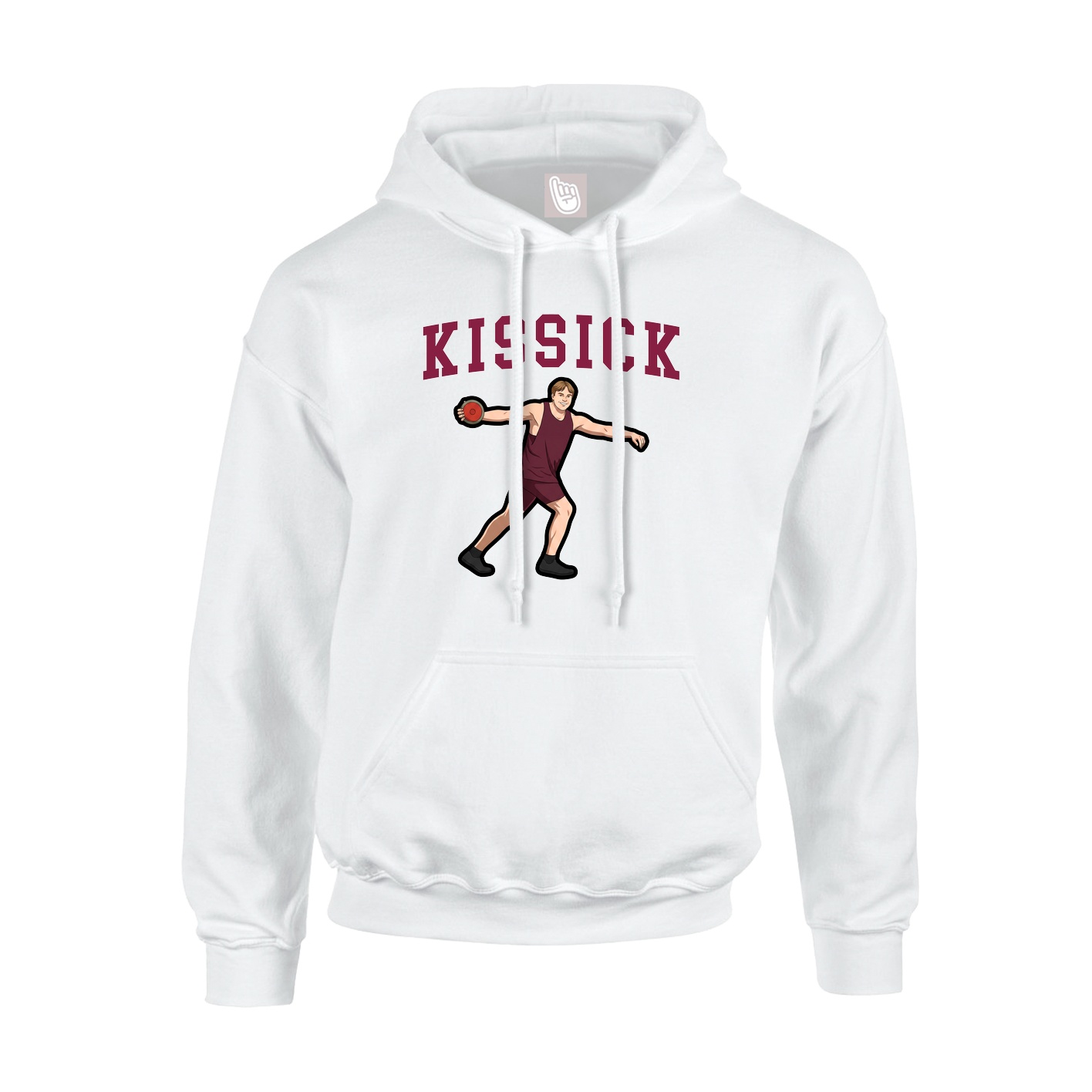 Hoodie — Shirsey in White