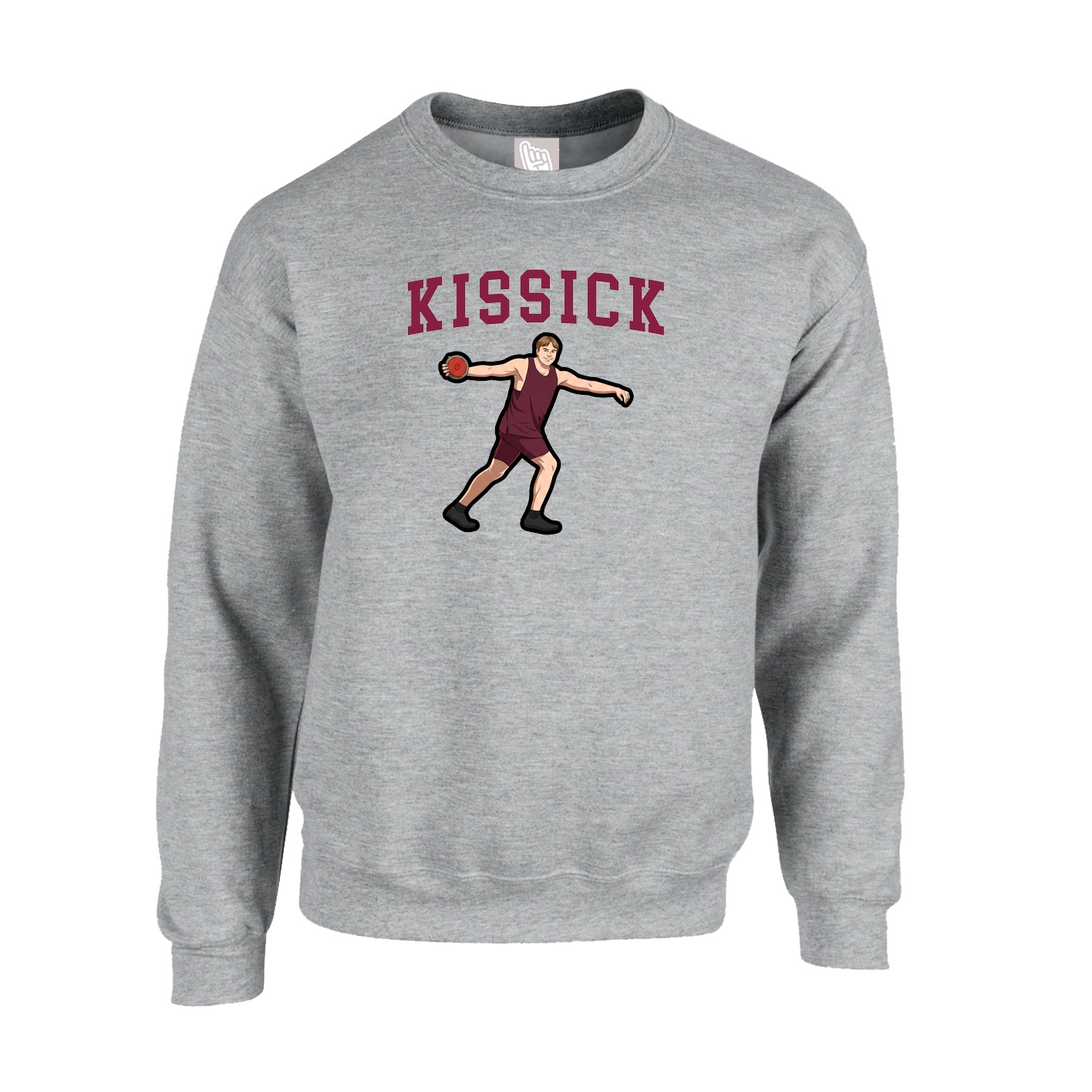 Fleece Crew — Shirsey in Grey