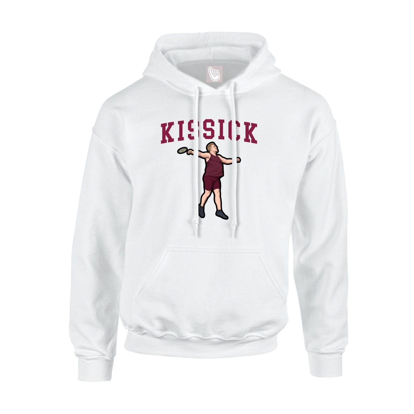 Hoodie — Shirsey in White