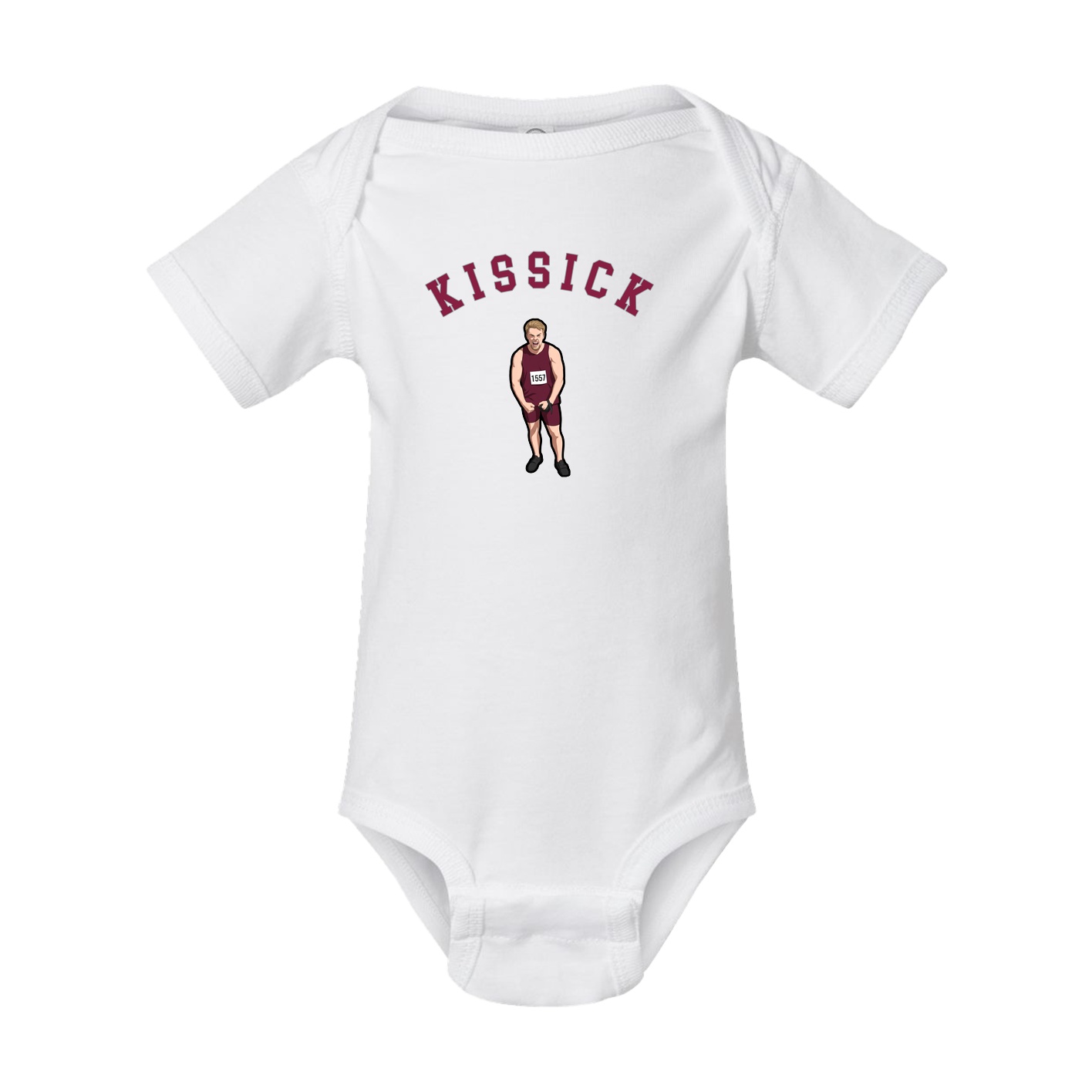 Baby Onesie — Shirsey Arch in White