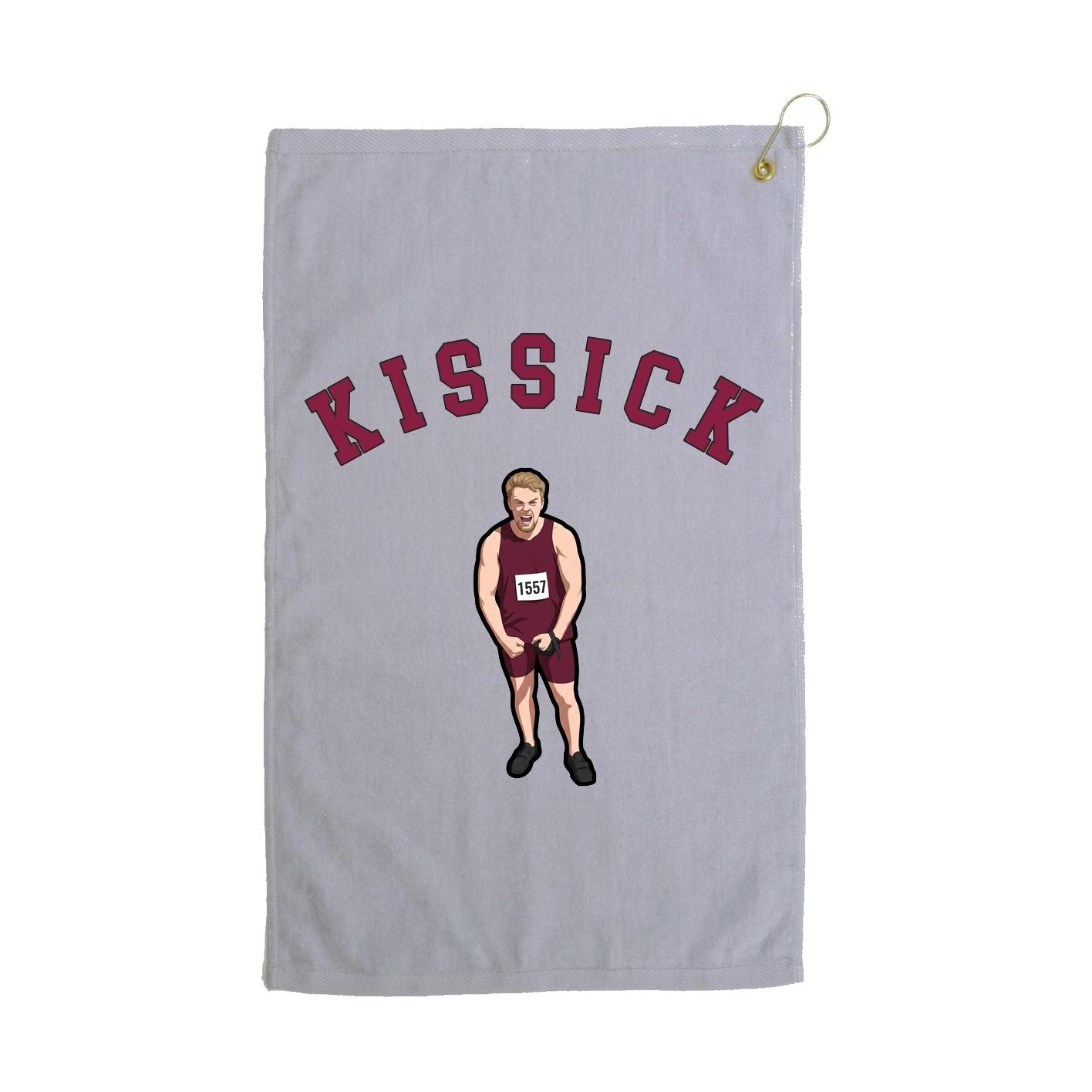 Golf Towel — Shirsey Arch in Grey