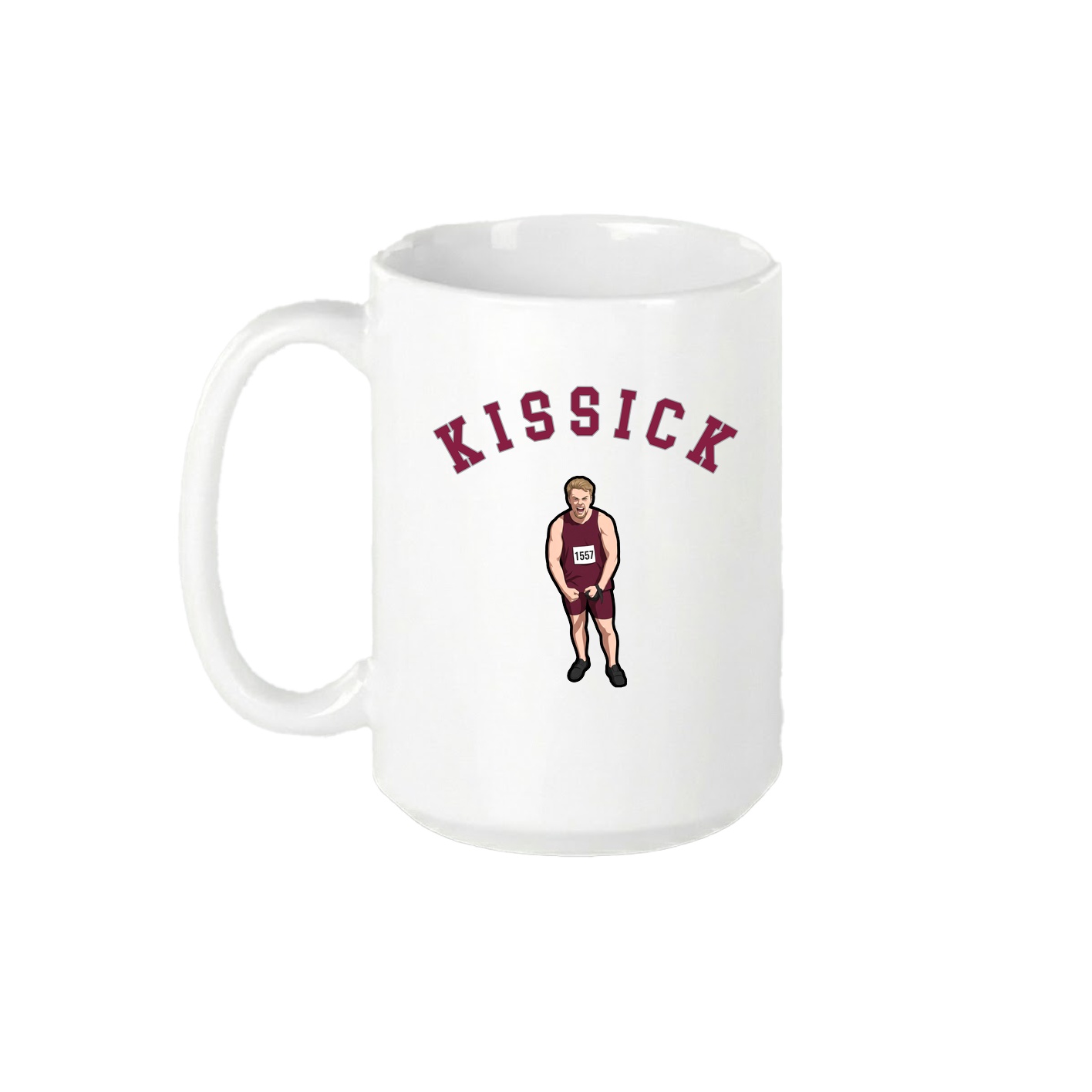 15oz Coffee Mug — Shirsey Arch in White