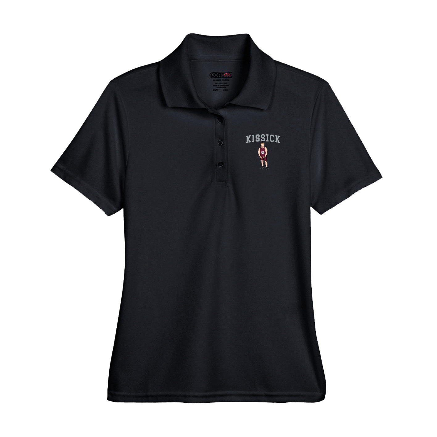 Performance Polo — Shirsey in Black