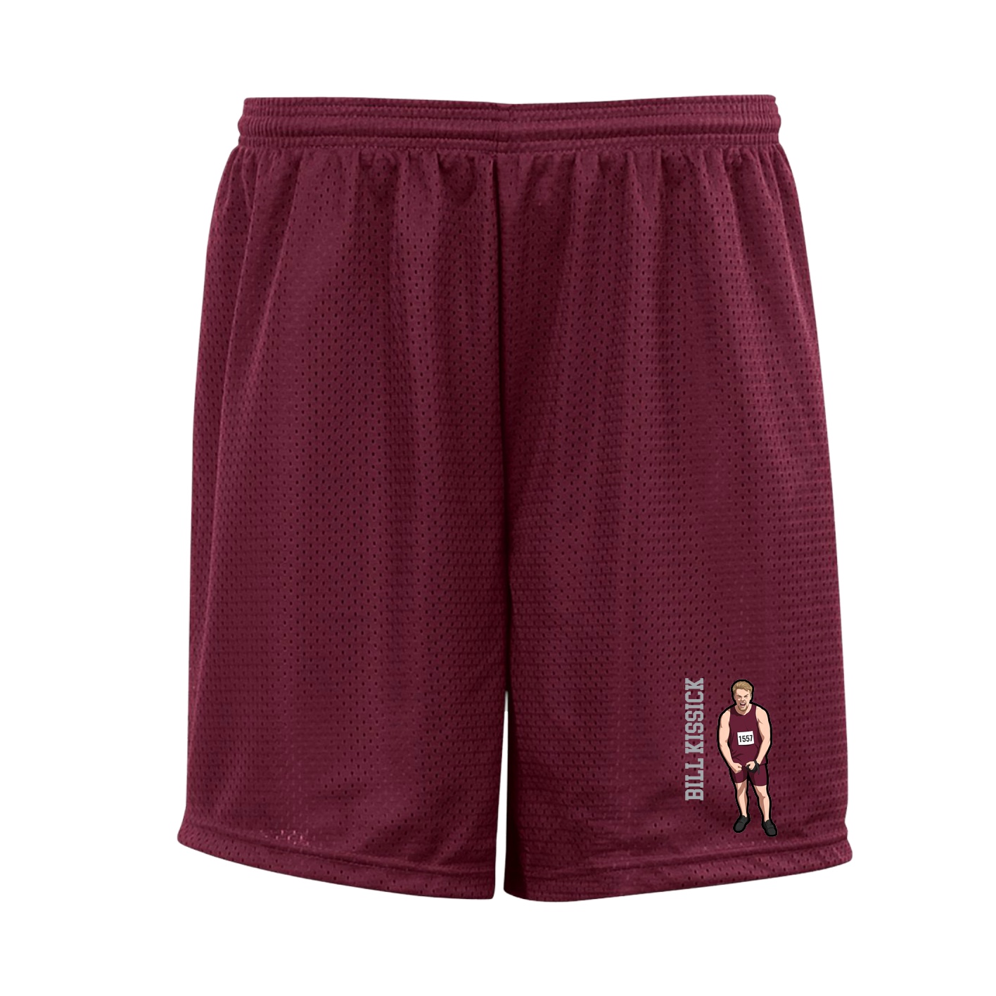 Shorts — Name Vertical in Cardinal
