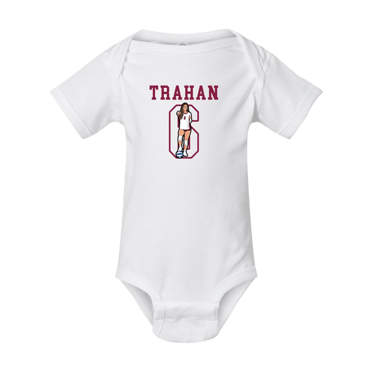 Baby Onesie — Shirsey in White