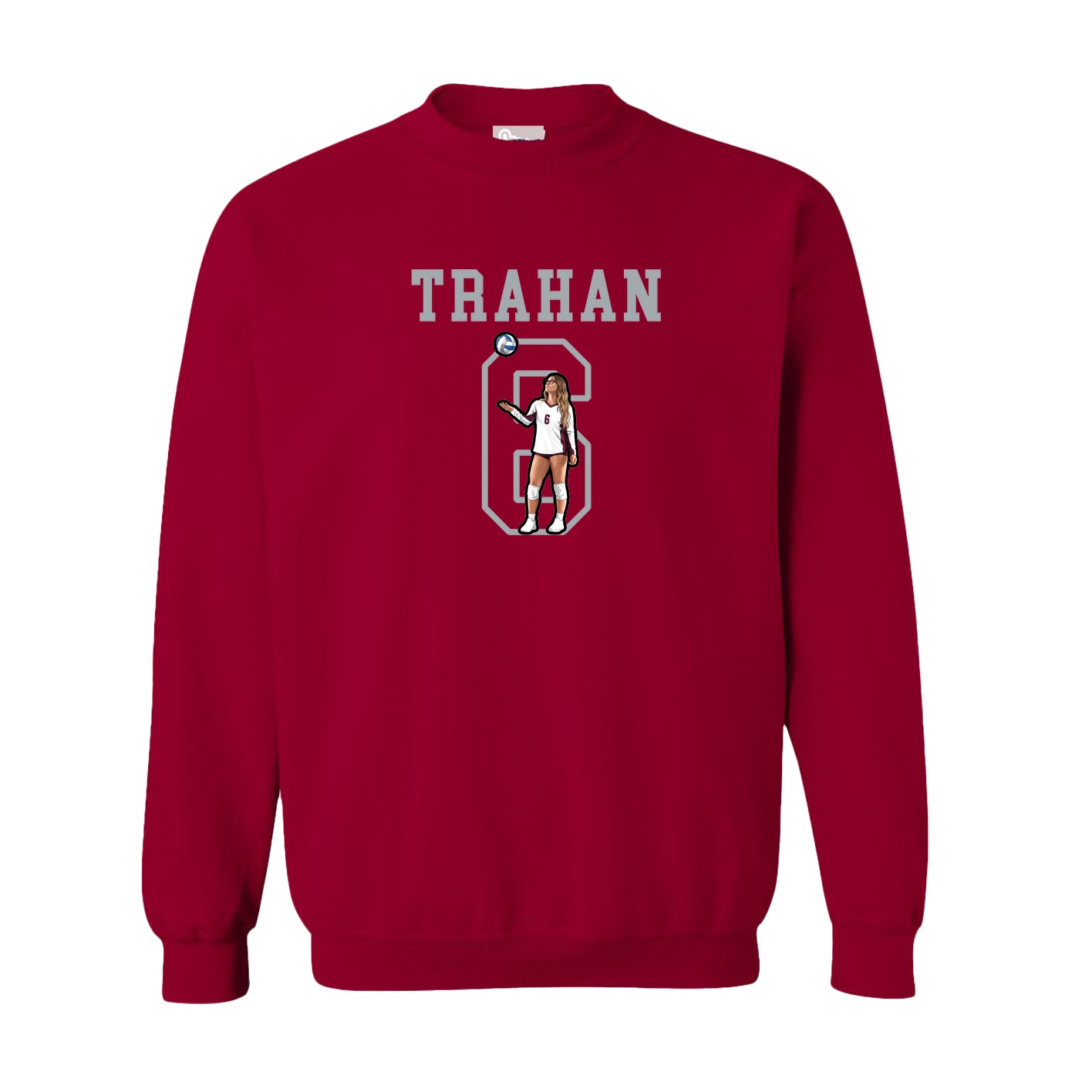 Fleece Crew — Shirsey in Cardinal