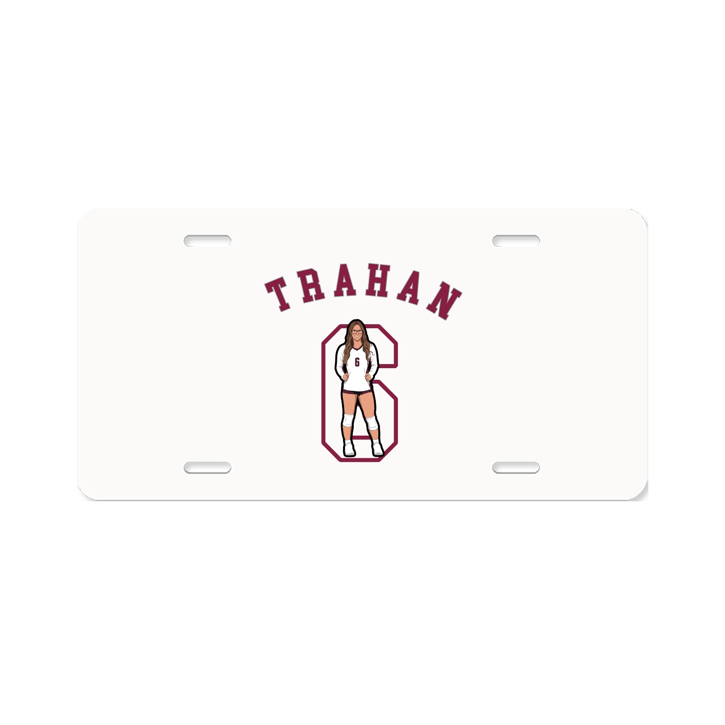 License Plate — Shirsey Arch in Classic