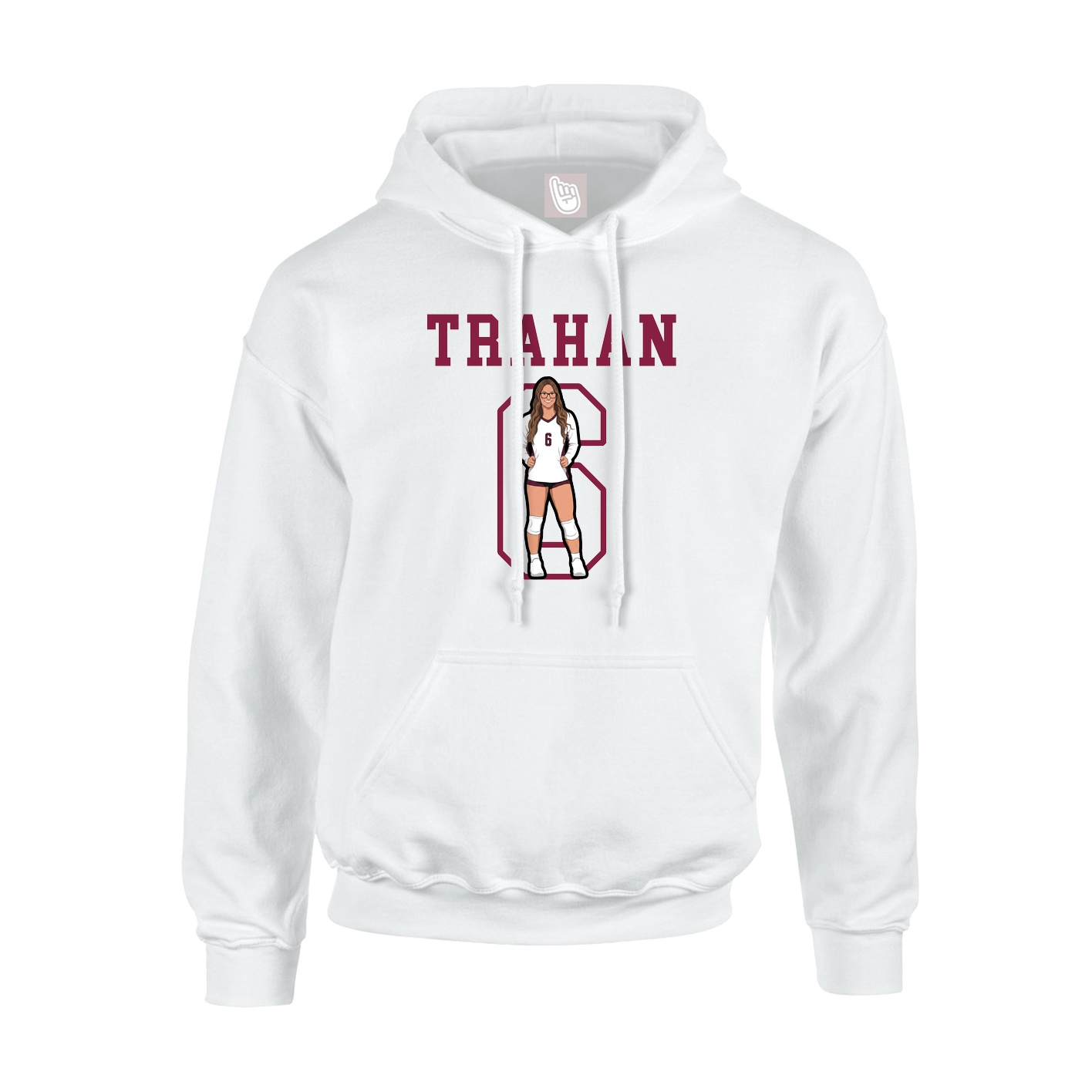 Youth Hoodie — Shirsey in White