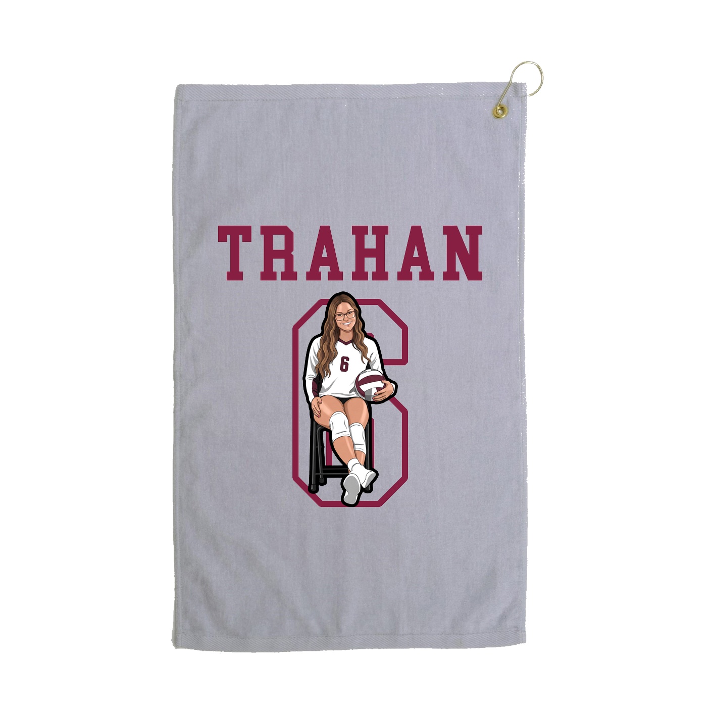Golf Towel — Shirsey in Grey