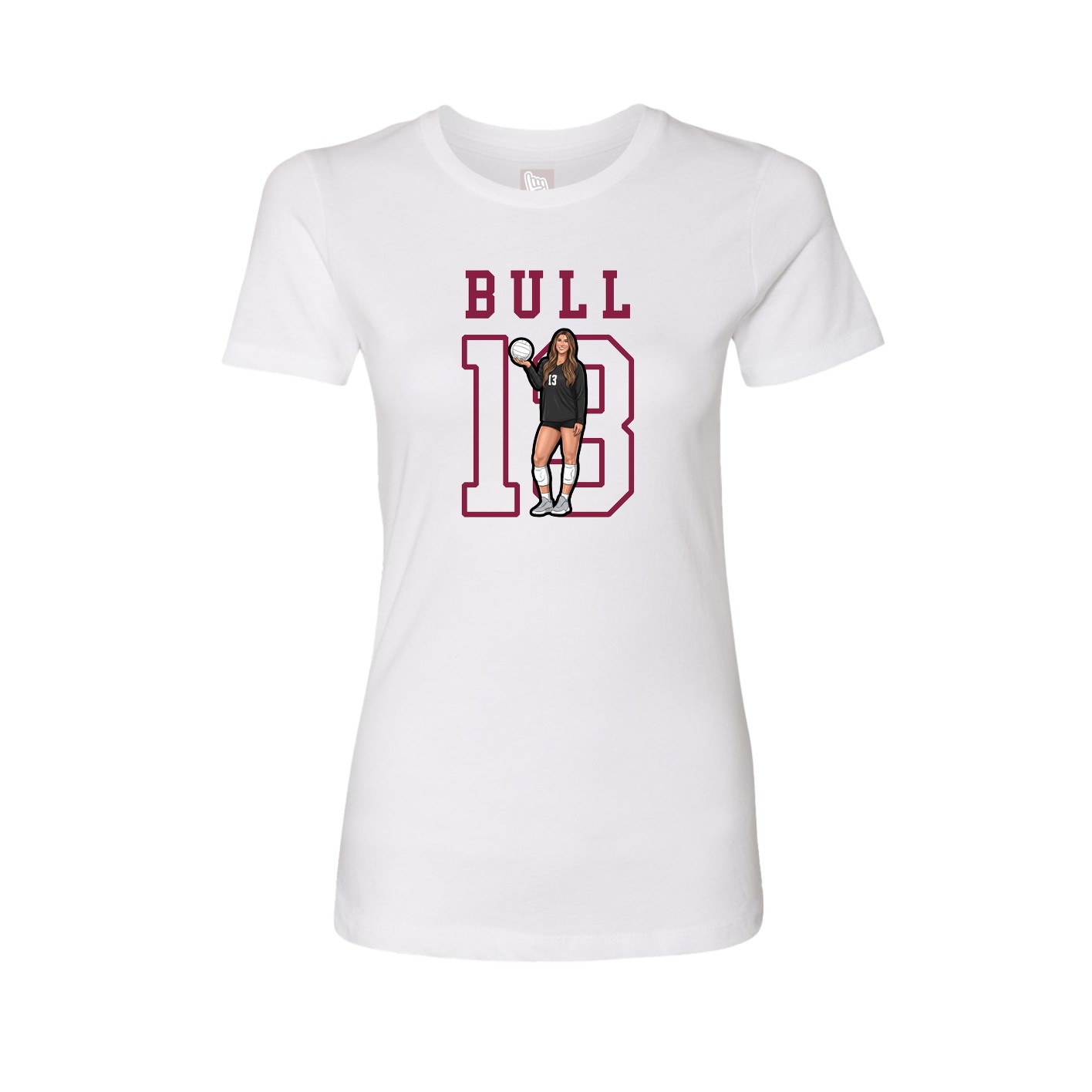 Fitted Women's Tee — Shirsey in White