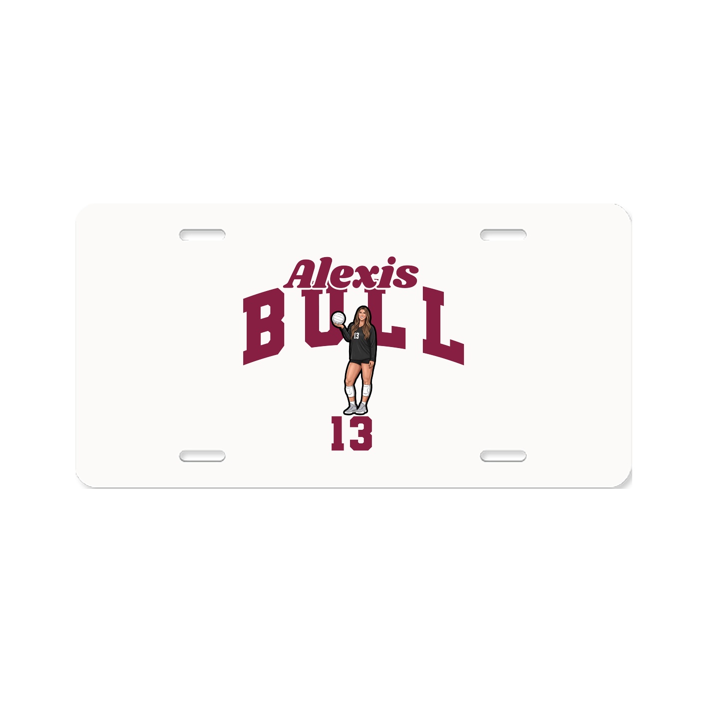 License Plate — Signature Arch in Classic