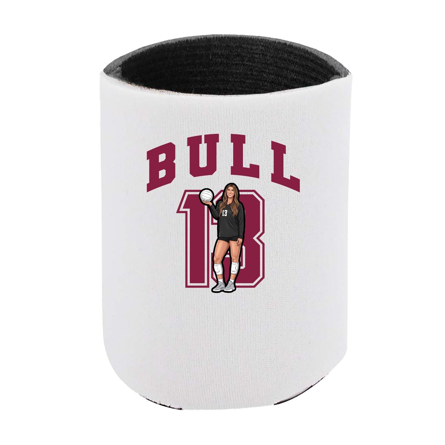 Can Holder — Number in White
