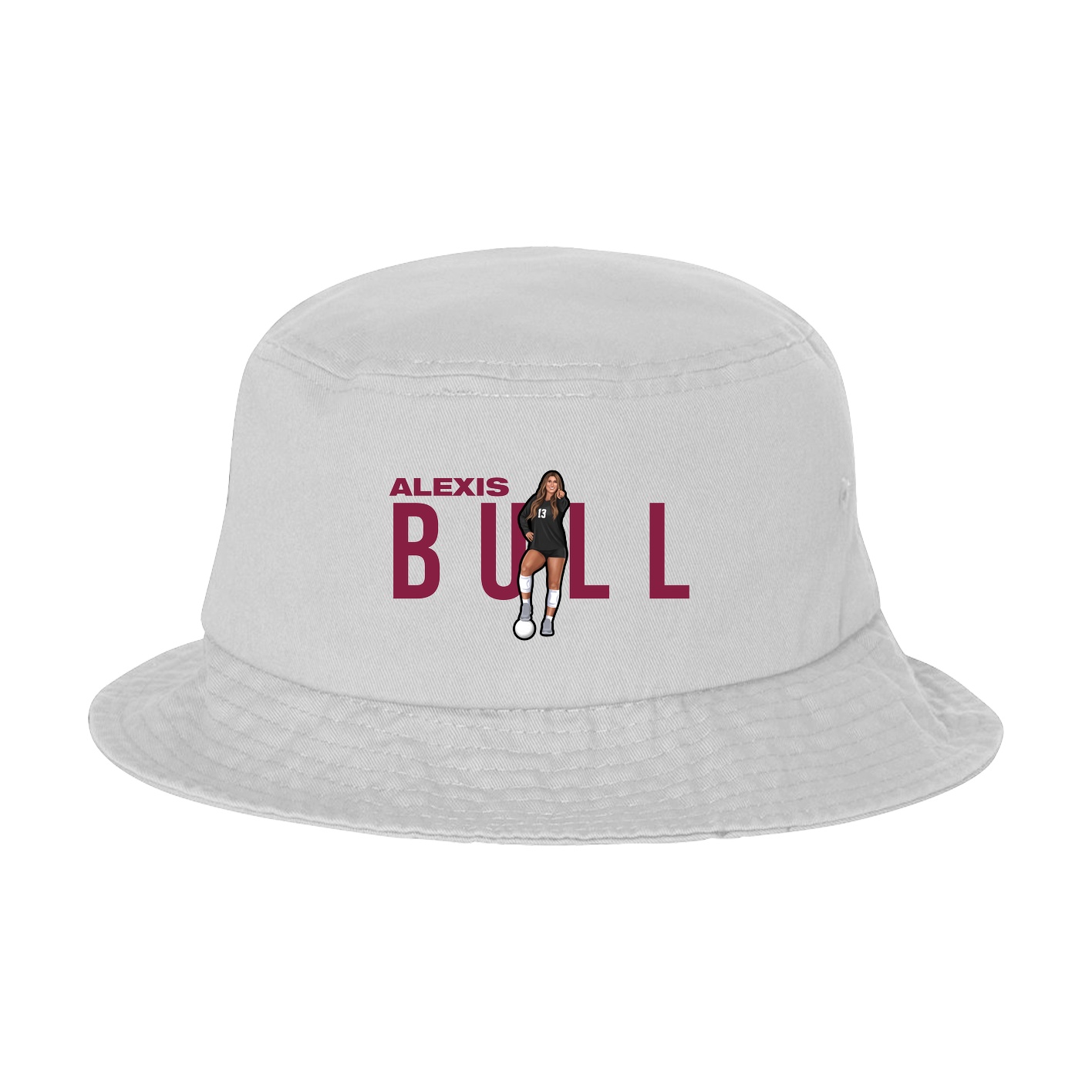 Bucket Cap — Player Name in White