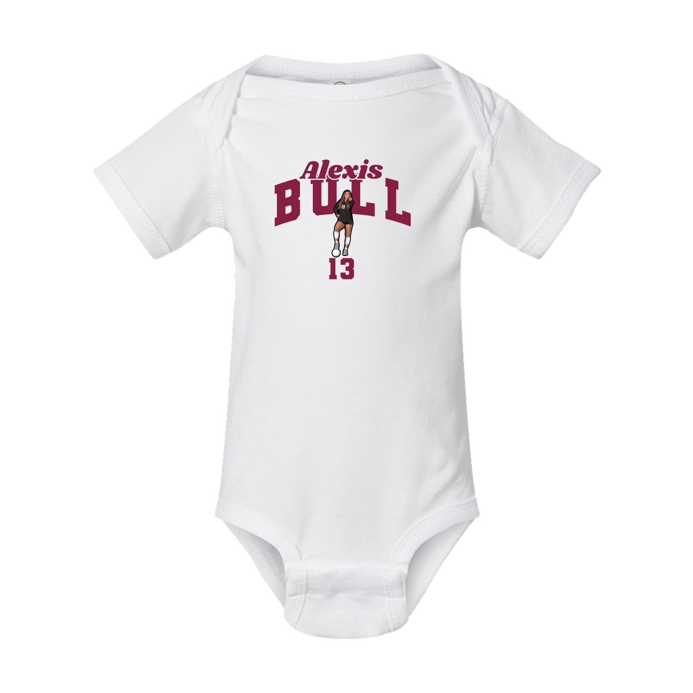 Baby Onesie — Signature Arch in White