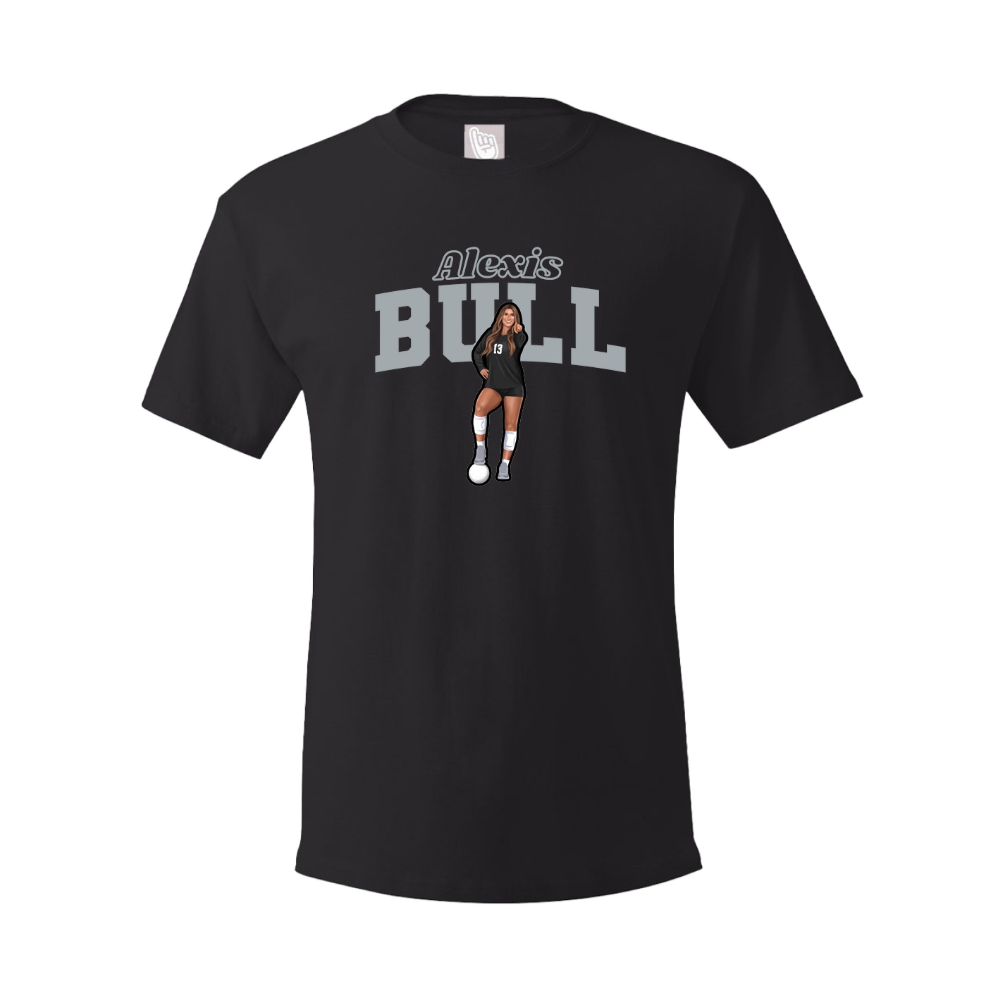 Tee — Name Arch in Black