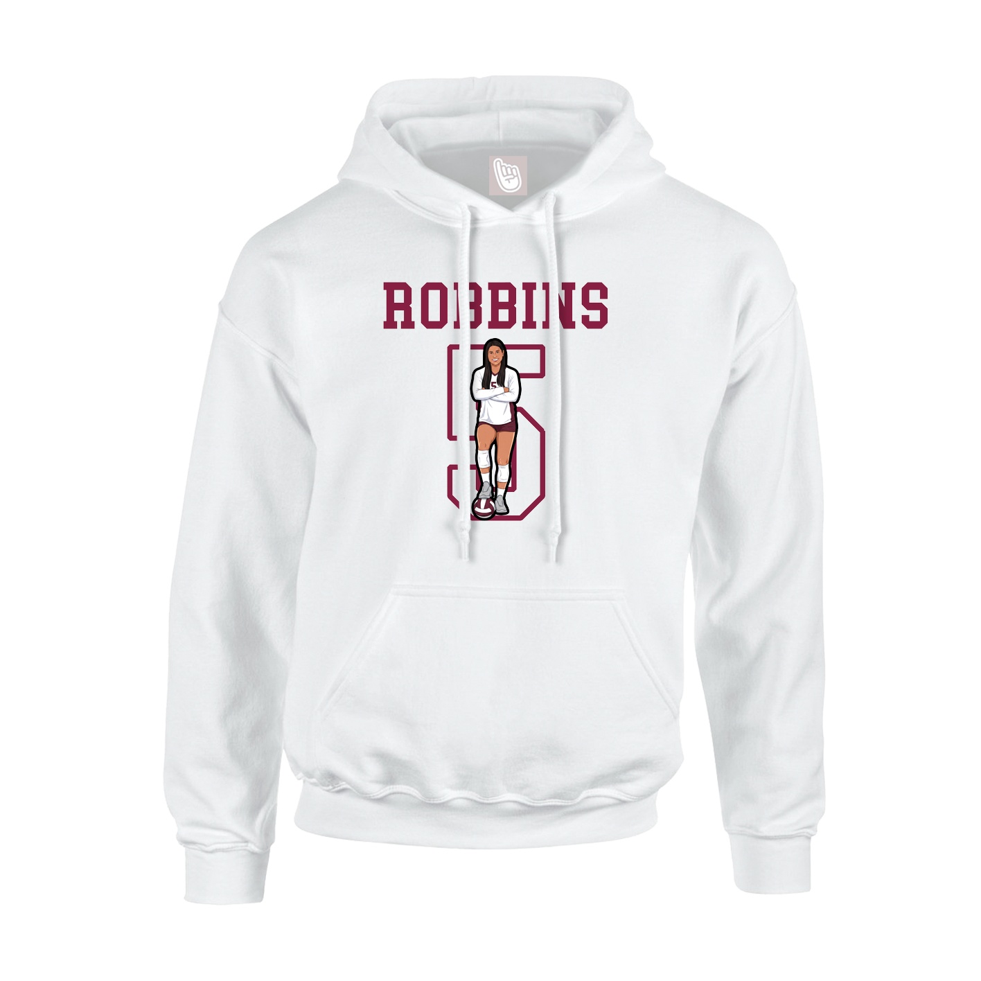 Youth Hoodie — Shirsey in White