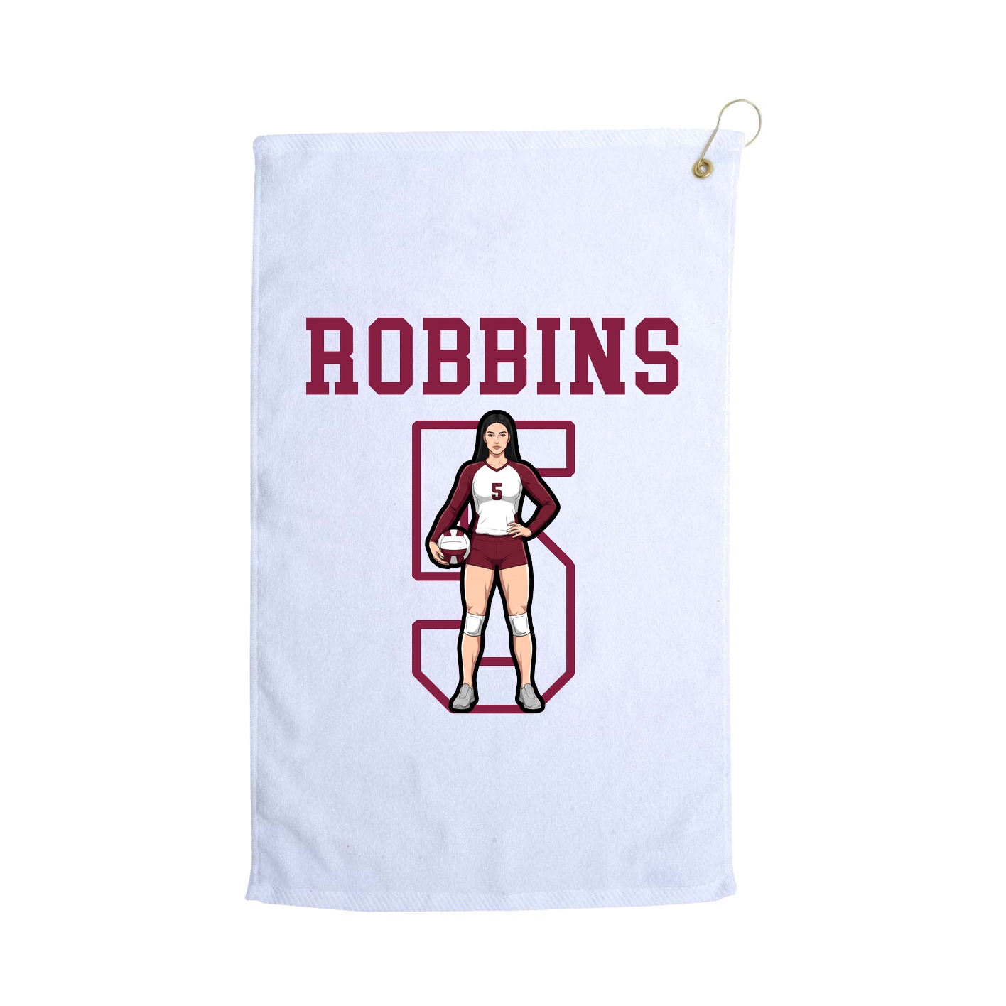 Golf Towel — Shirsey in White