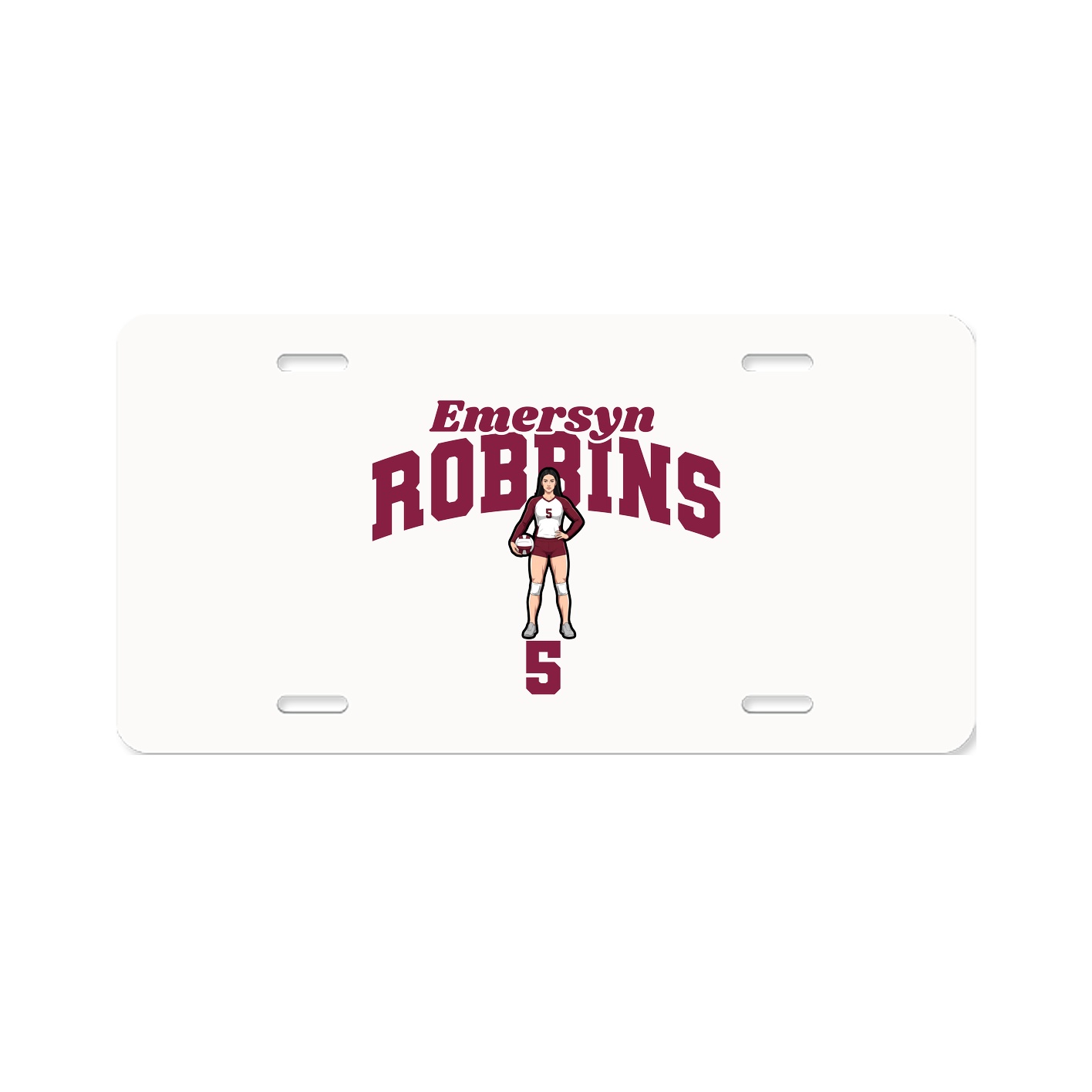 License Plate — Signature Arch in Classic