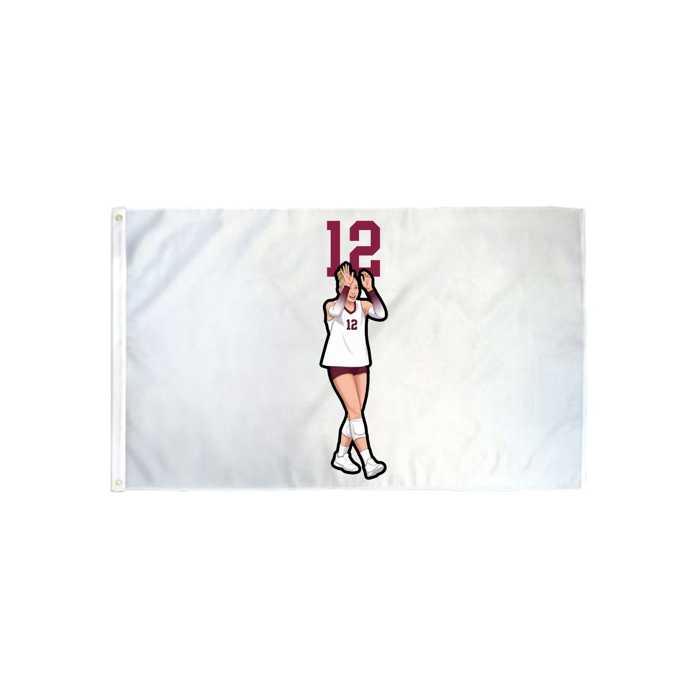 3x5 Flag — Number Top in Classic