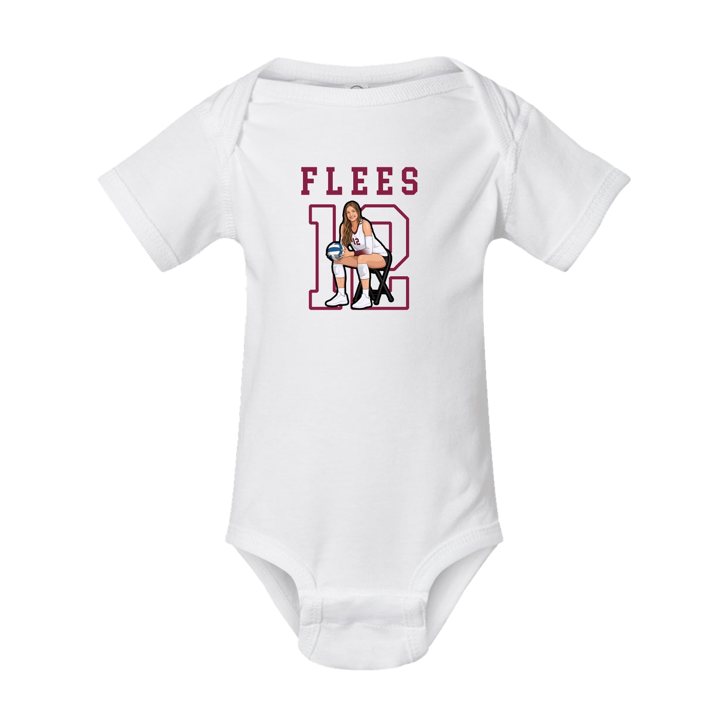 Baby Onesie — Shirsey in White