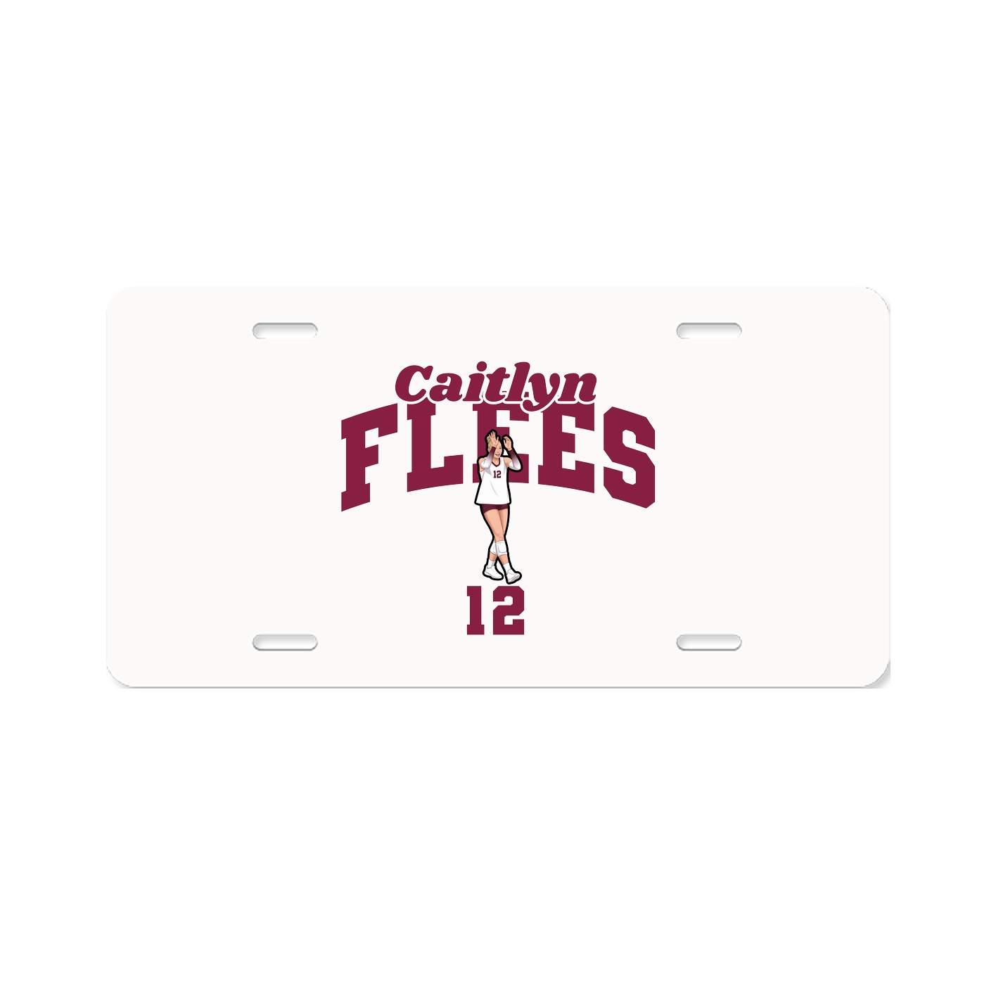 License Plate — Signature Arch in Classic