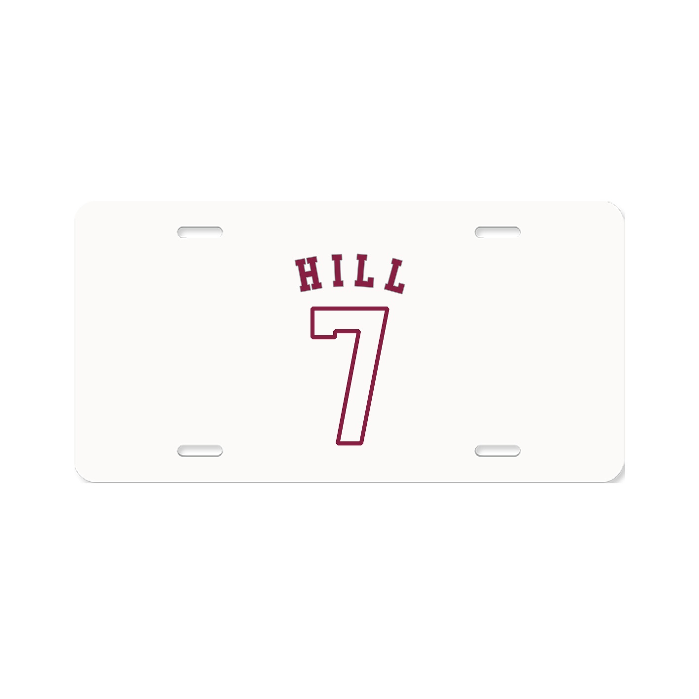 License Plate — Shirsey Arch in Classic