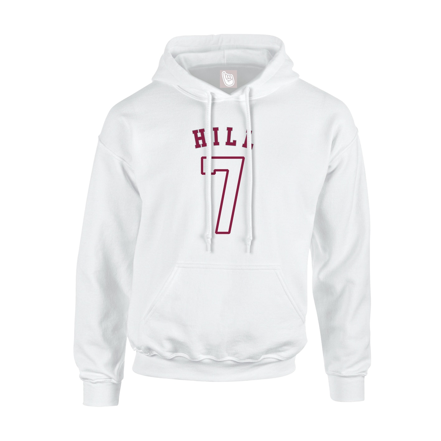 Youth Hoodie — Shirsey Arch in White