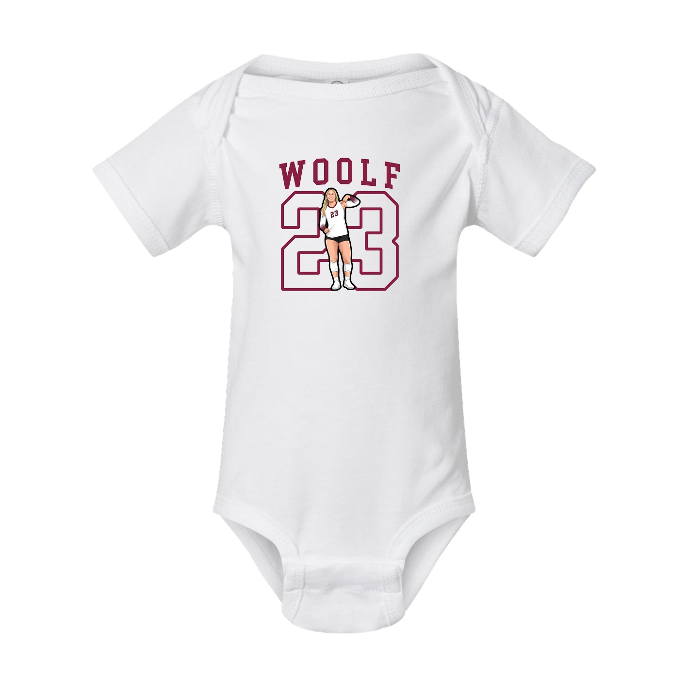 Baby Onesie — Shirsey in White