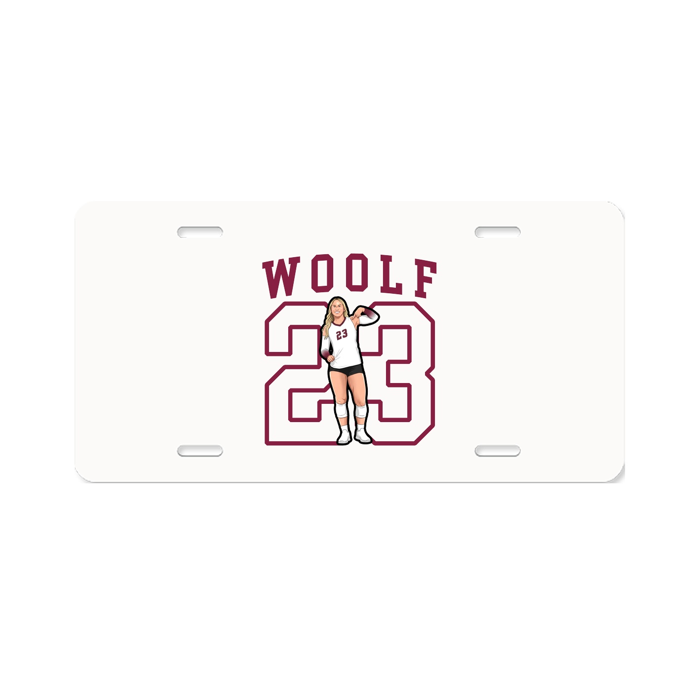 License Plate — Shirsey in Classic