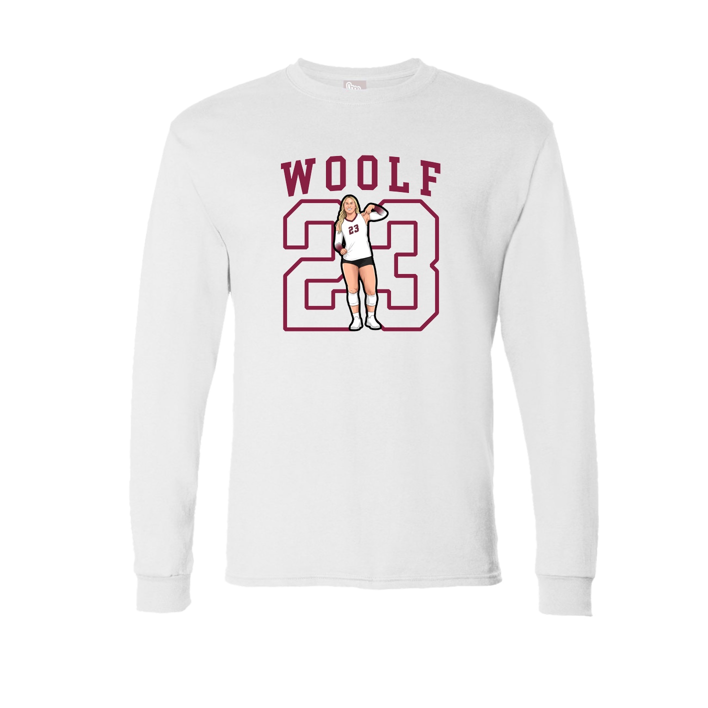 Long Sleeve Tee — Shirsey in White