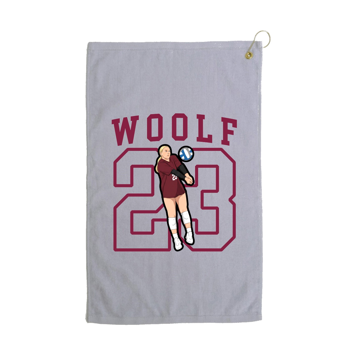 Golf Towel — Shirsey in Grey