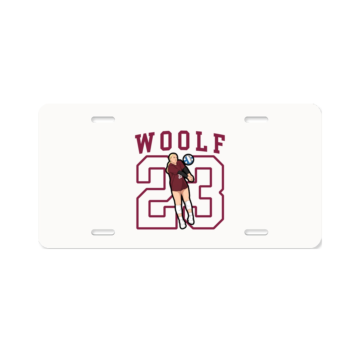 License Plate — Shirsey in Classic