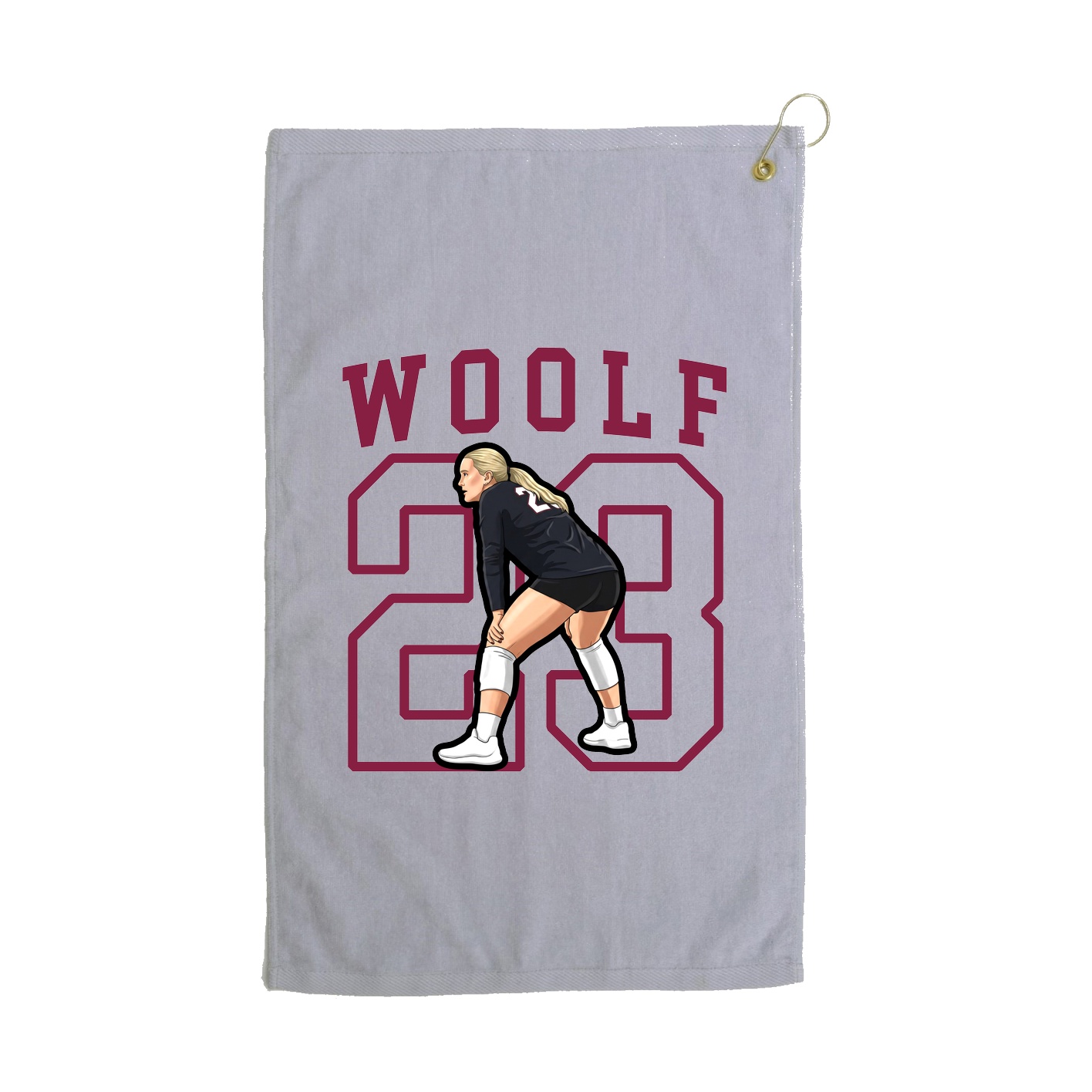 Golf Towel — Shirsey in Grey