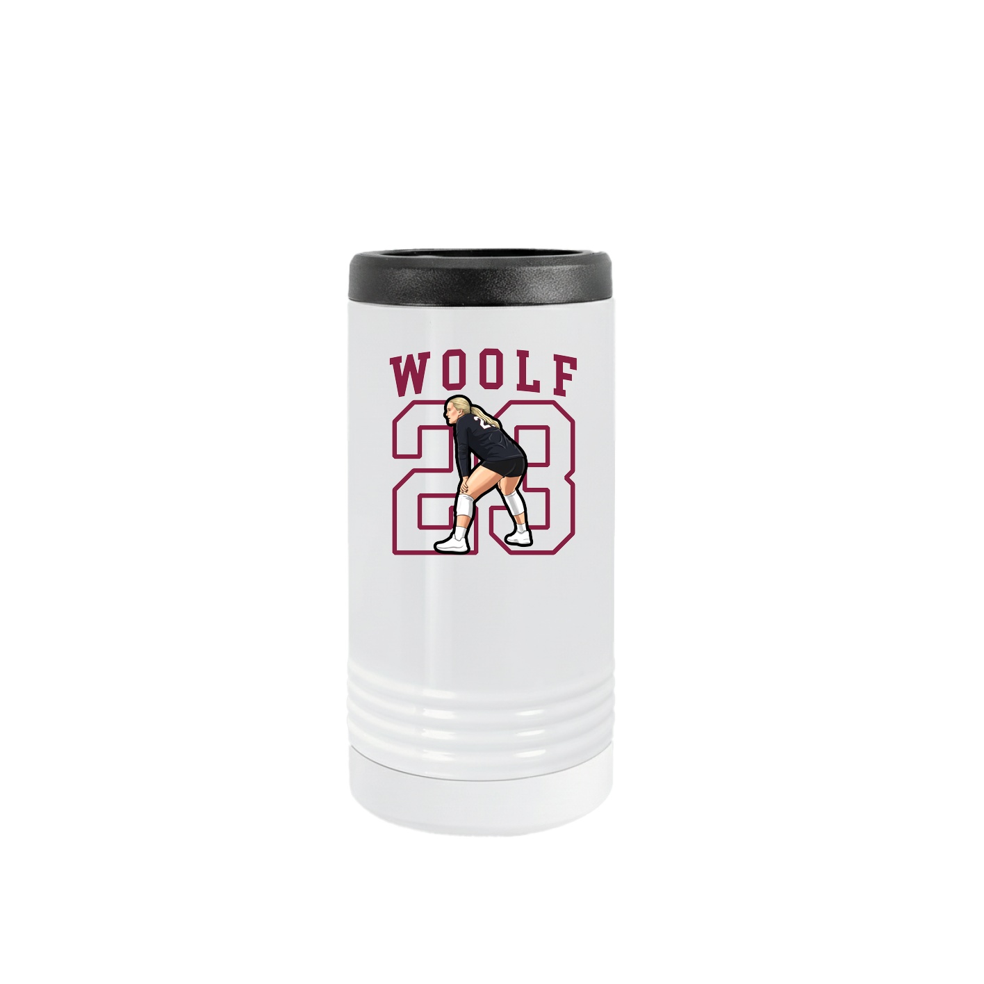 Slim Beverage Holder — Shirsey in White