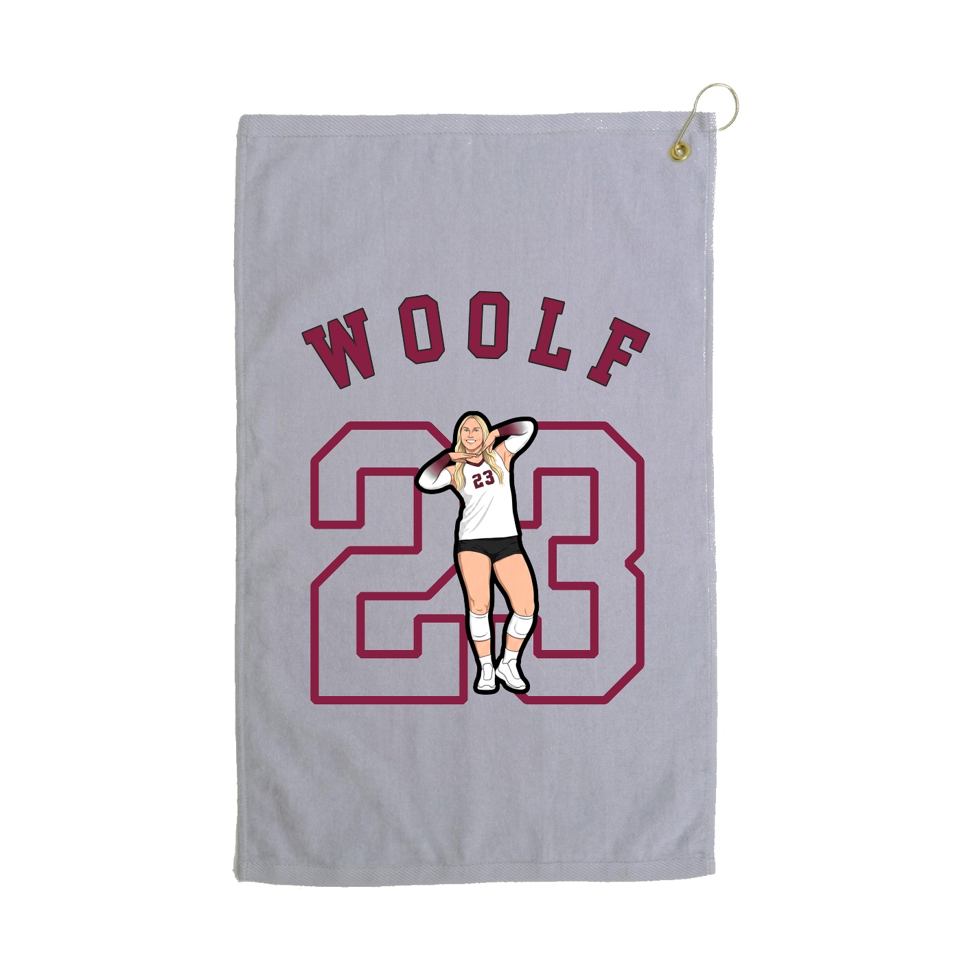 Terry Velour Golf Towel