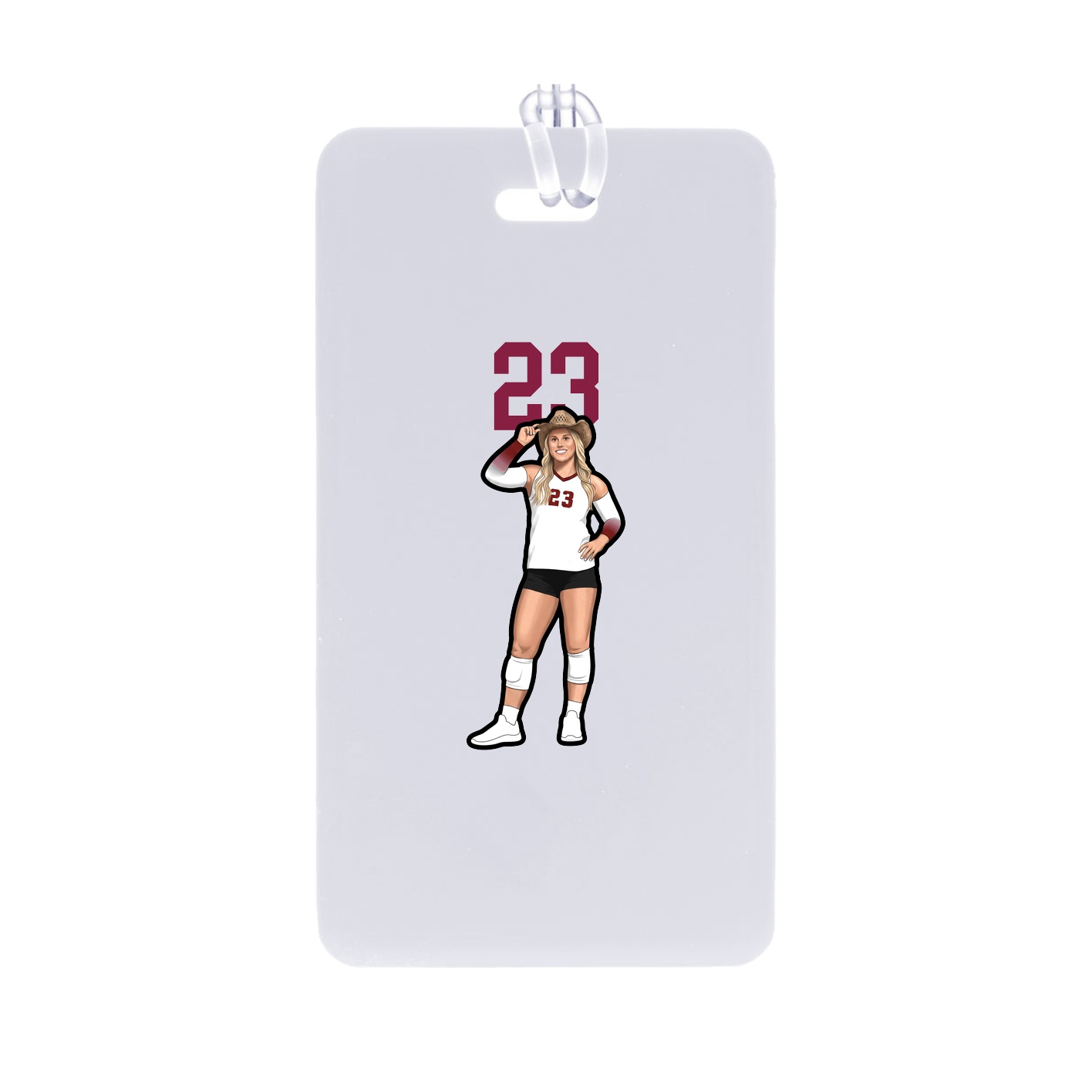 Bag Tag — Number Top in Classic
