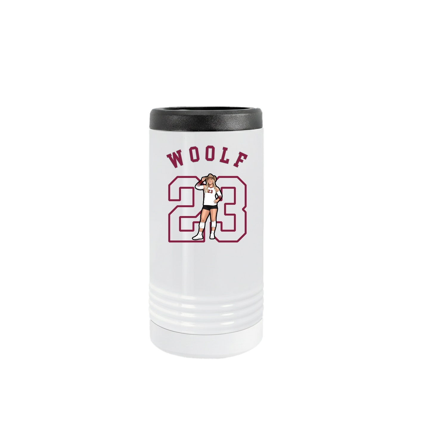 Slim Beverage Holder — Shirsey Arch in White