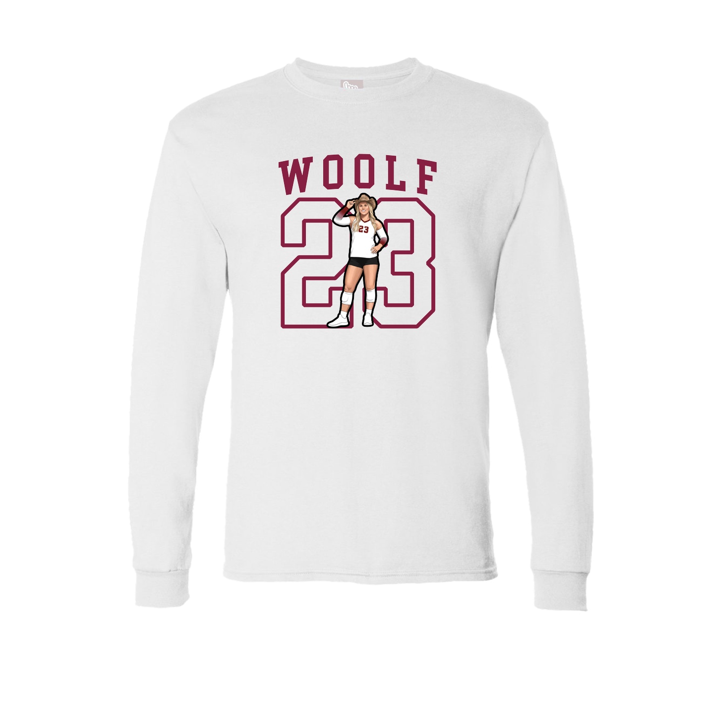 Long Sleeve Tee — Shirsey in White