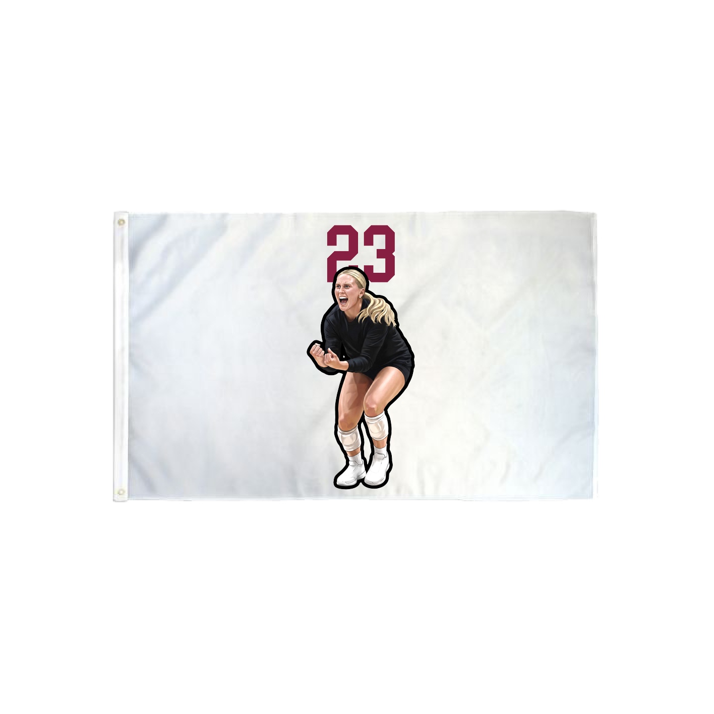 3x5 Flag — Number Top in Classic