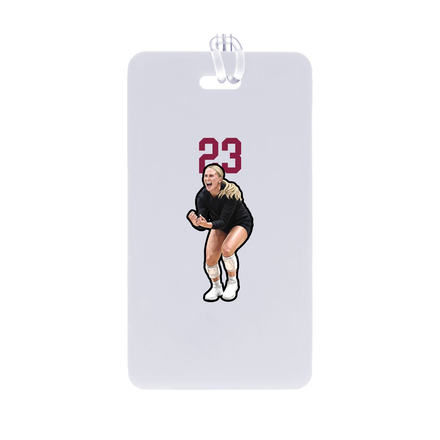 Bag Tag — Number Top in Classic