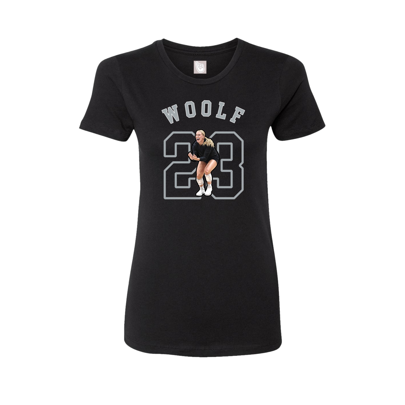 Womens Tee — Shirsey Arch in Black