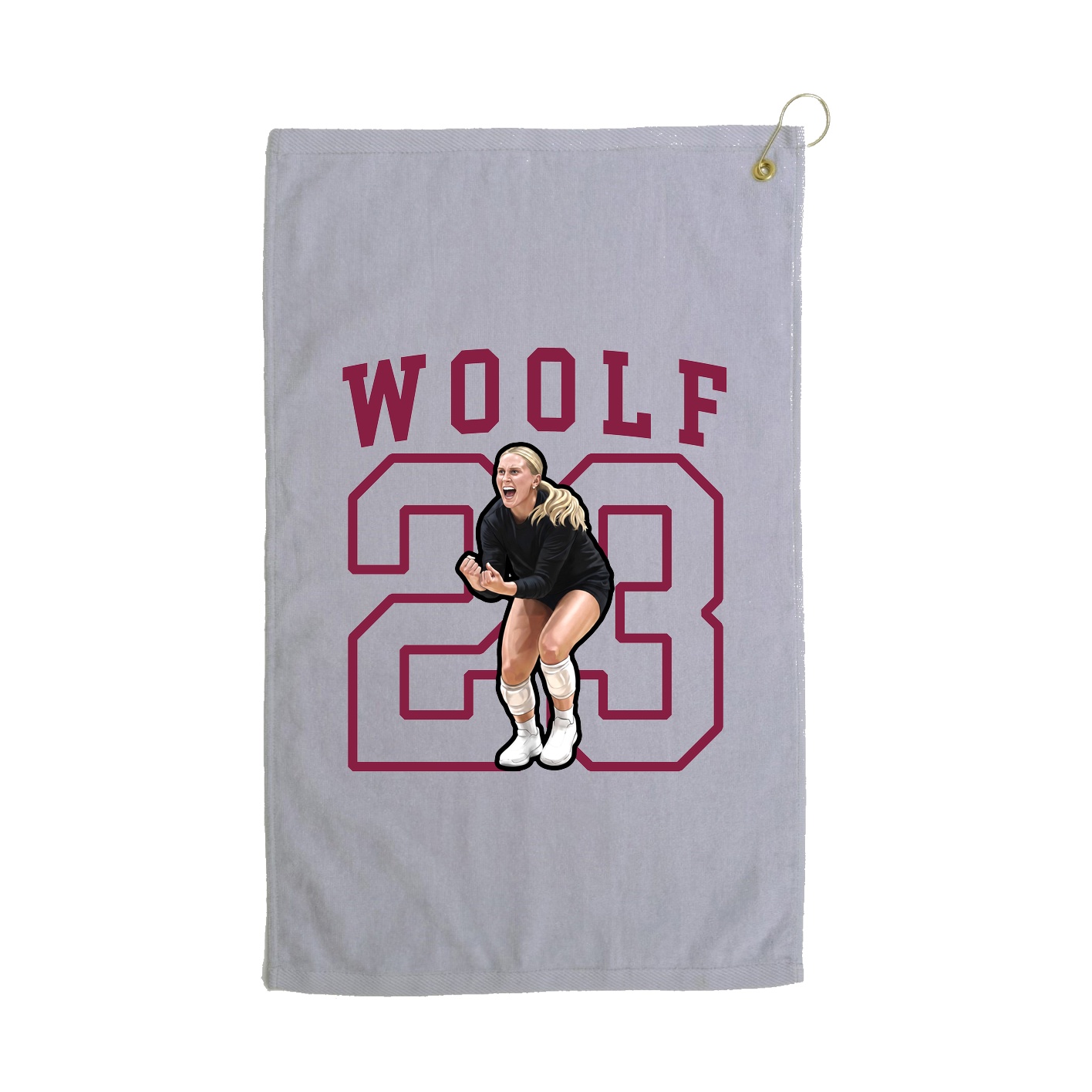 Golf Towel — Shirsey in Grey