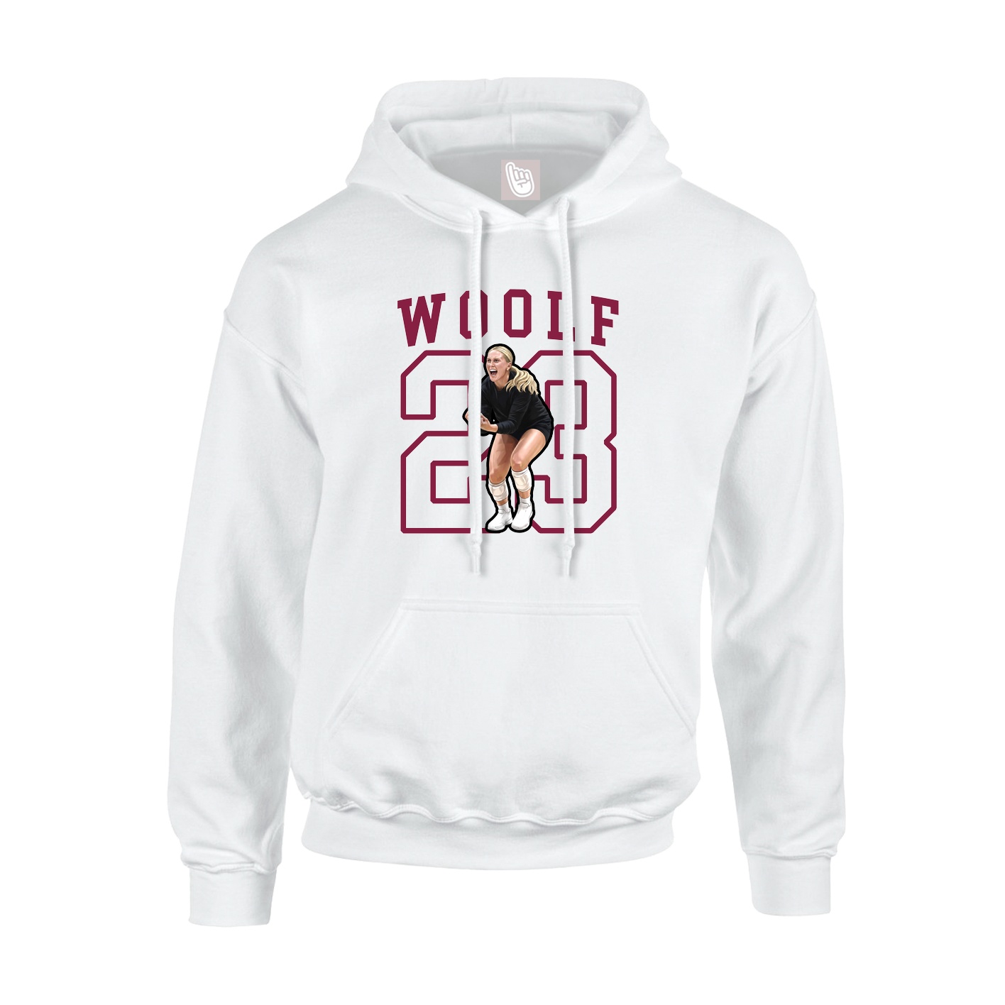 Youth Hoodie — Shirsey in White
