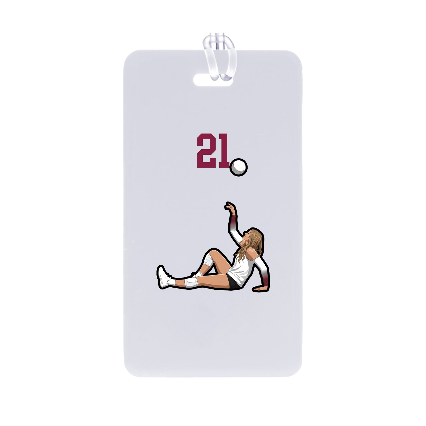 Bag Tag — Number Top in Classic
