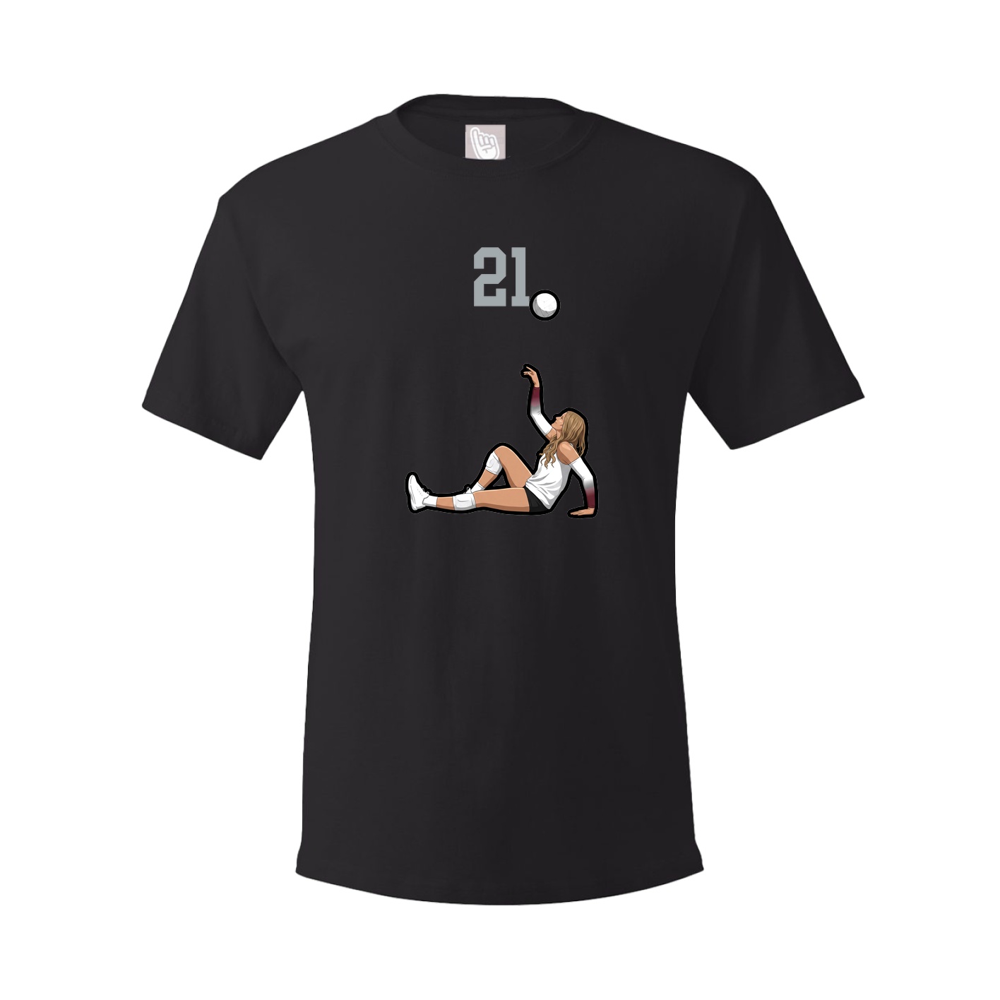 Tee — Number Top in Black