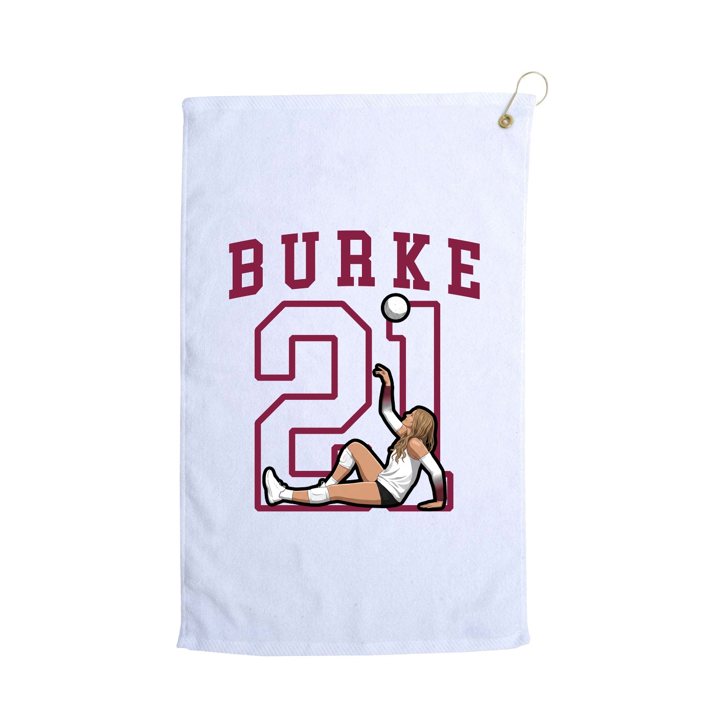 Golf Towel — Shirsey in White
