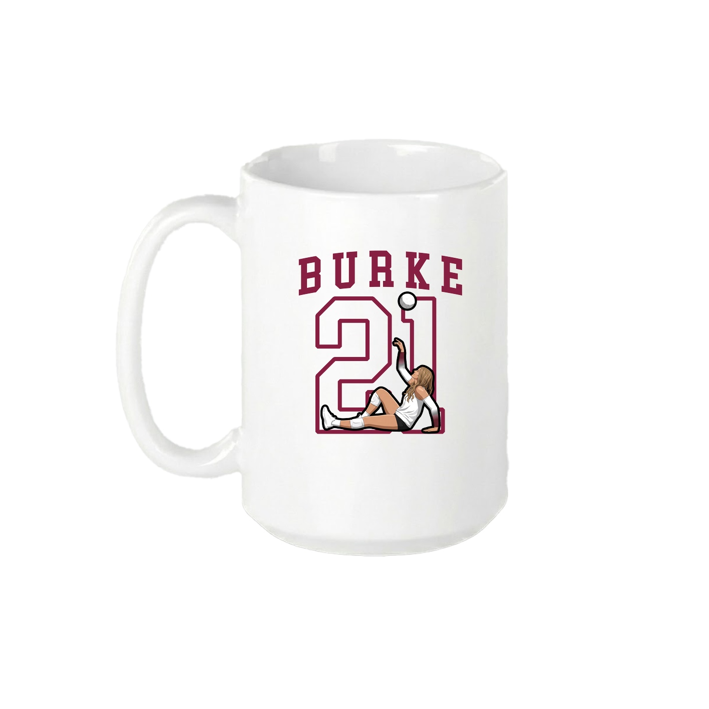 15oz Coffee Mug — Shirsey in White