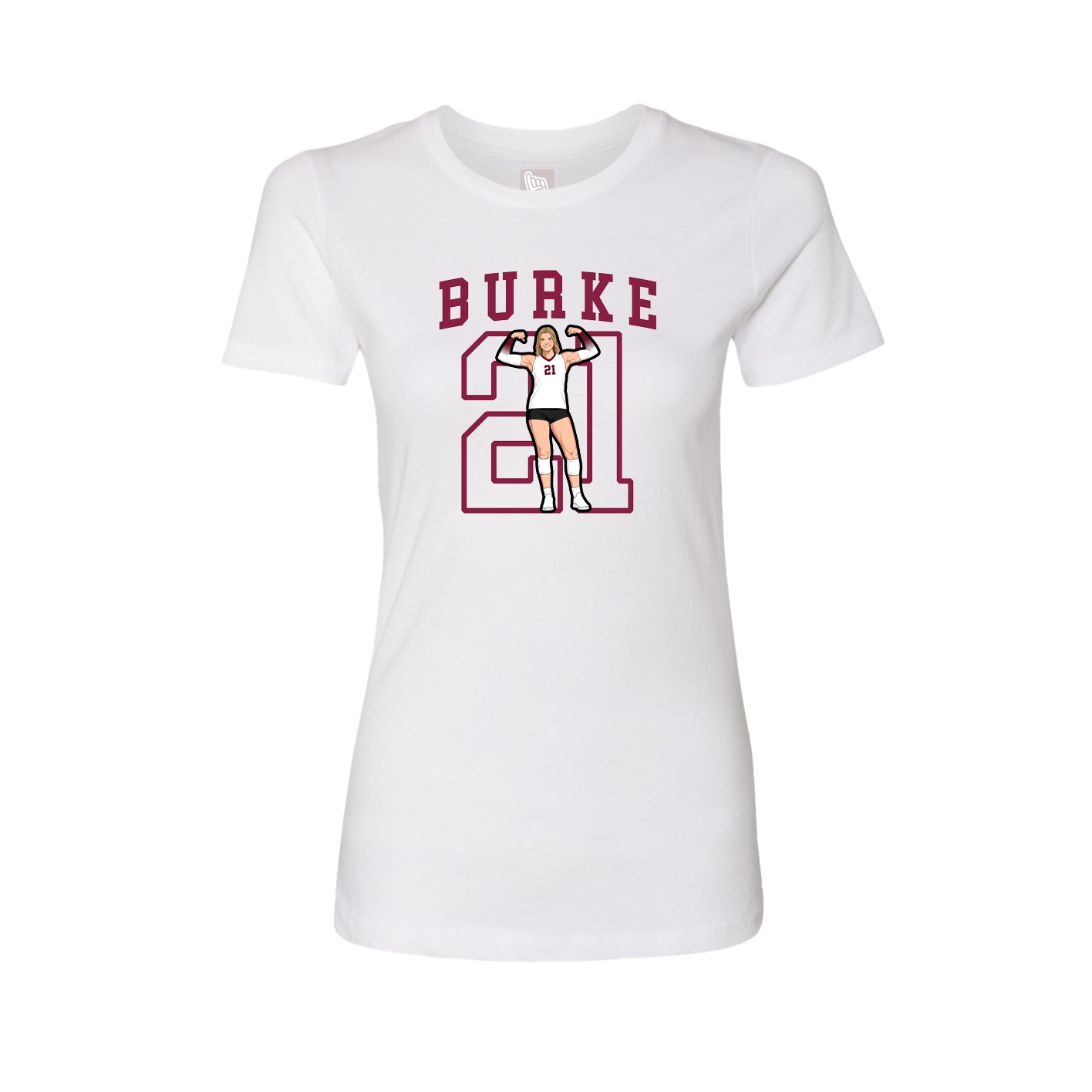 Fitted Women's Tee — Shirsey in White